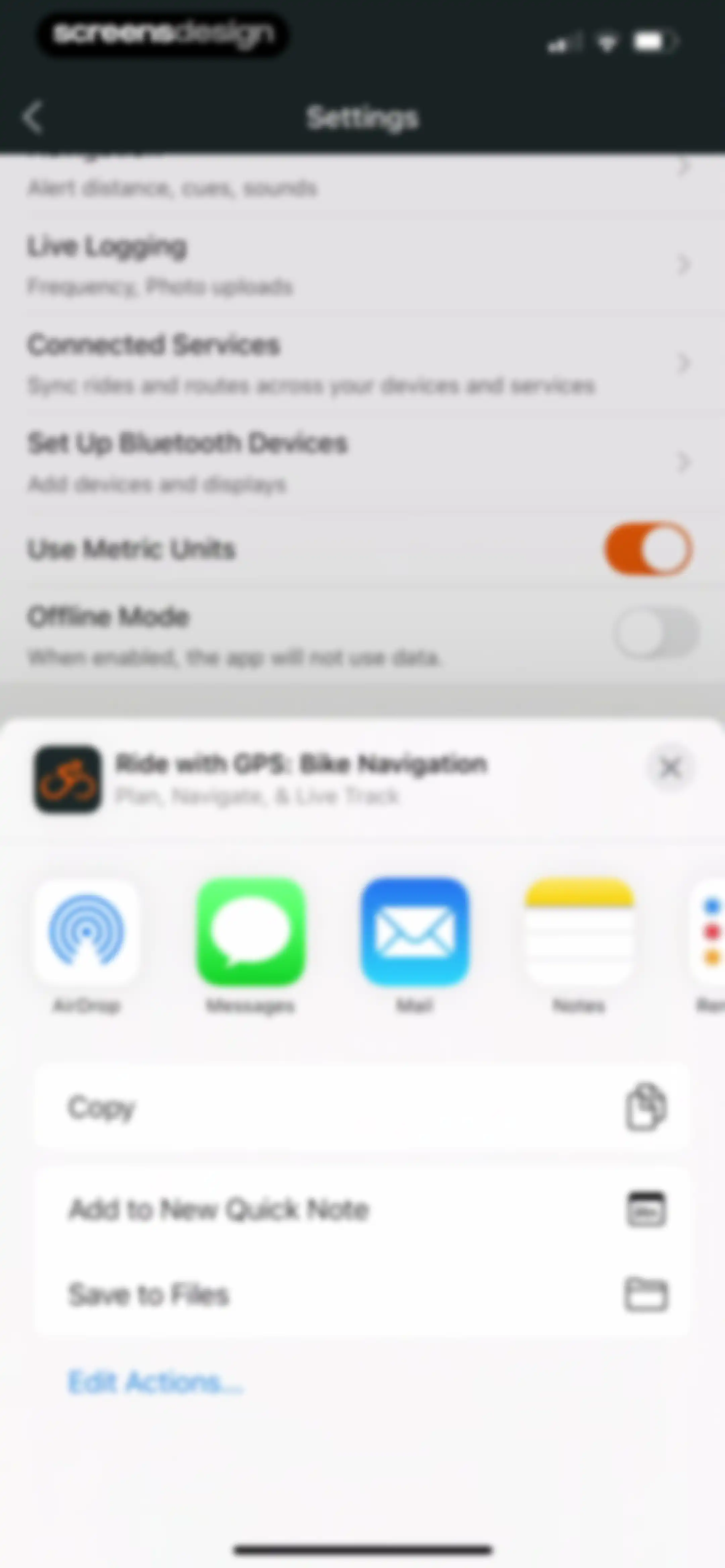 Ride with GPS: Bike Navigation screen 185