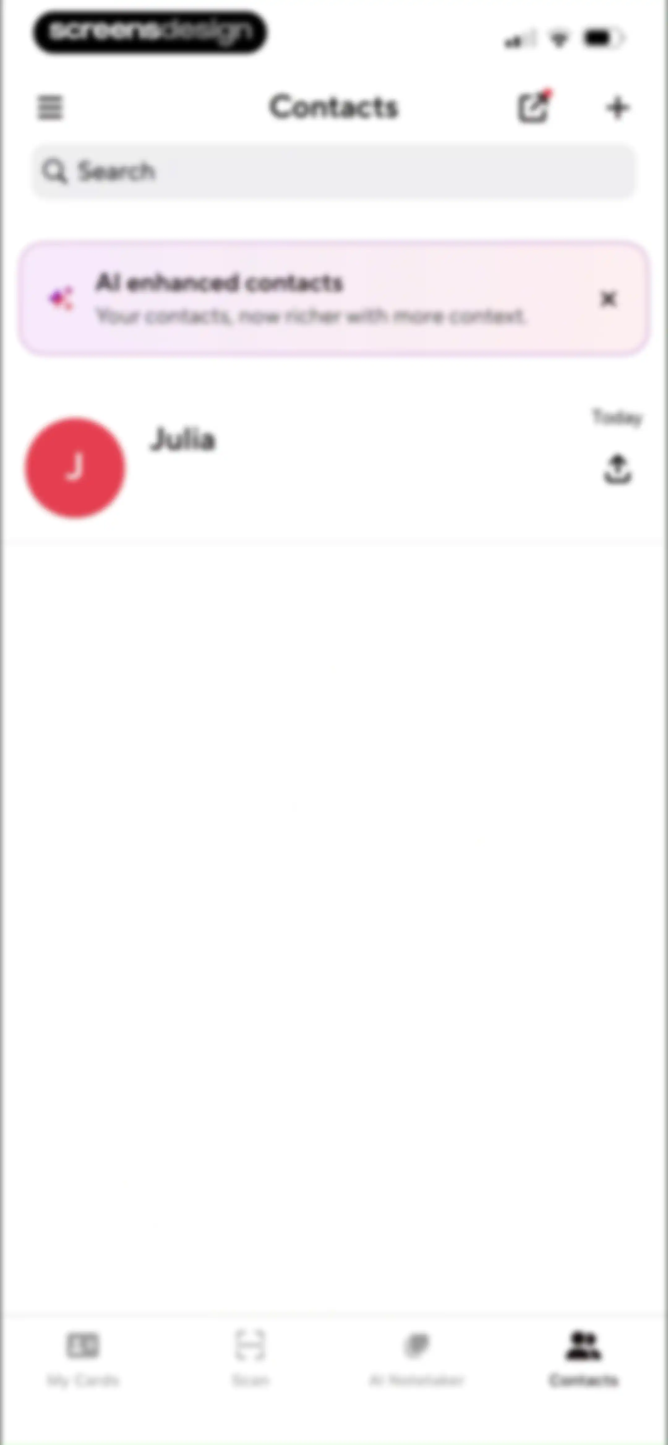 Blinq: Digital Business Card screen 93