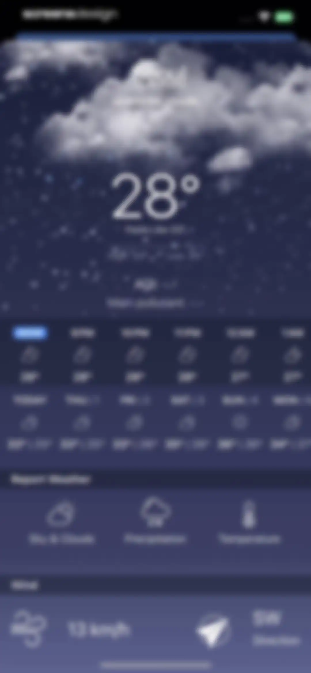 NOAA Radar & Weather Forecast screen 27