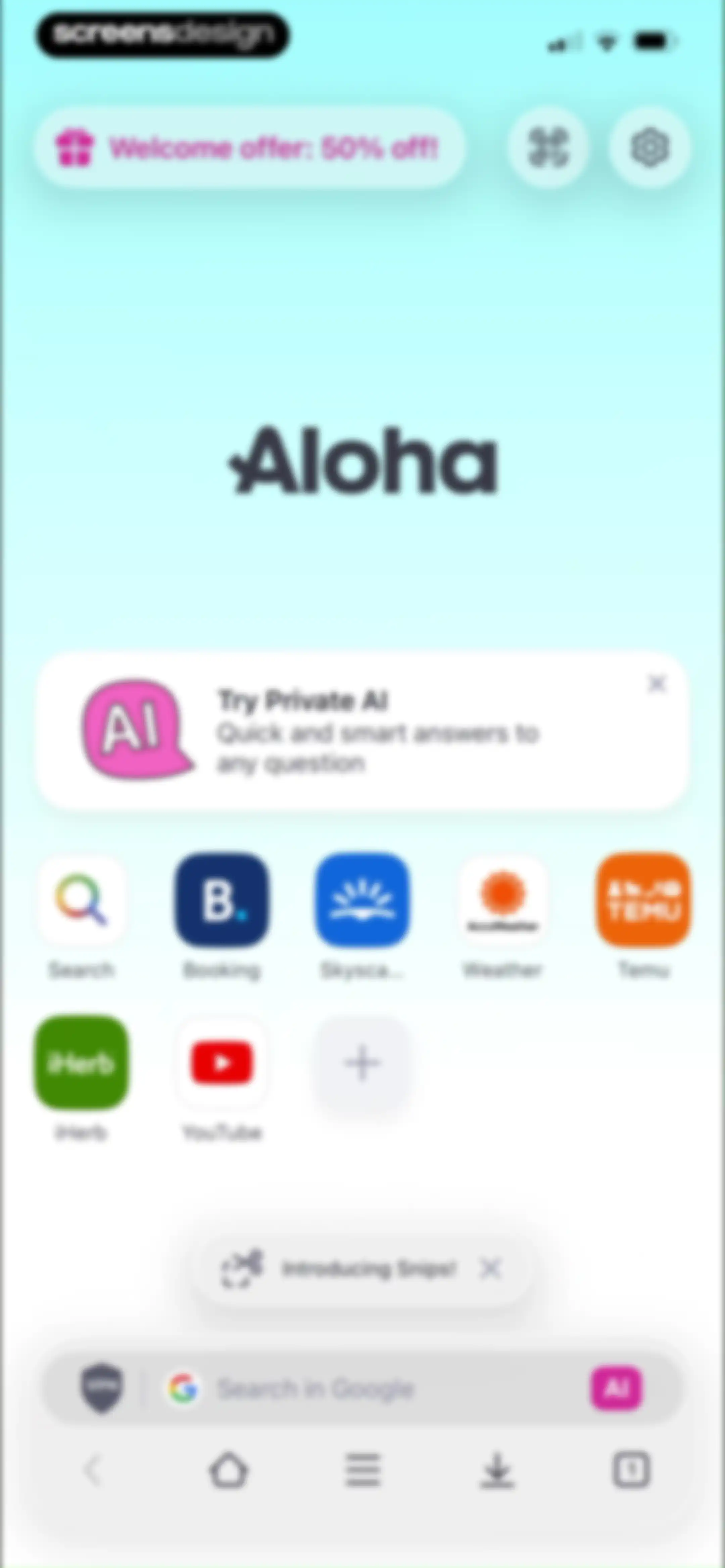 Aloha Browser – Private VPN screen 11