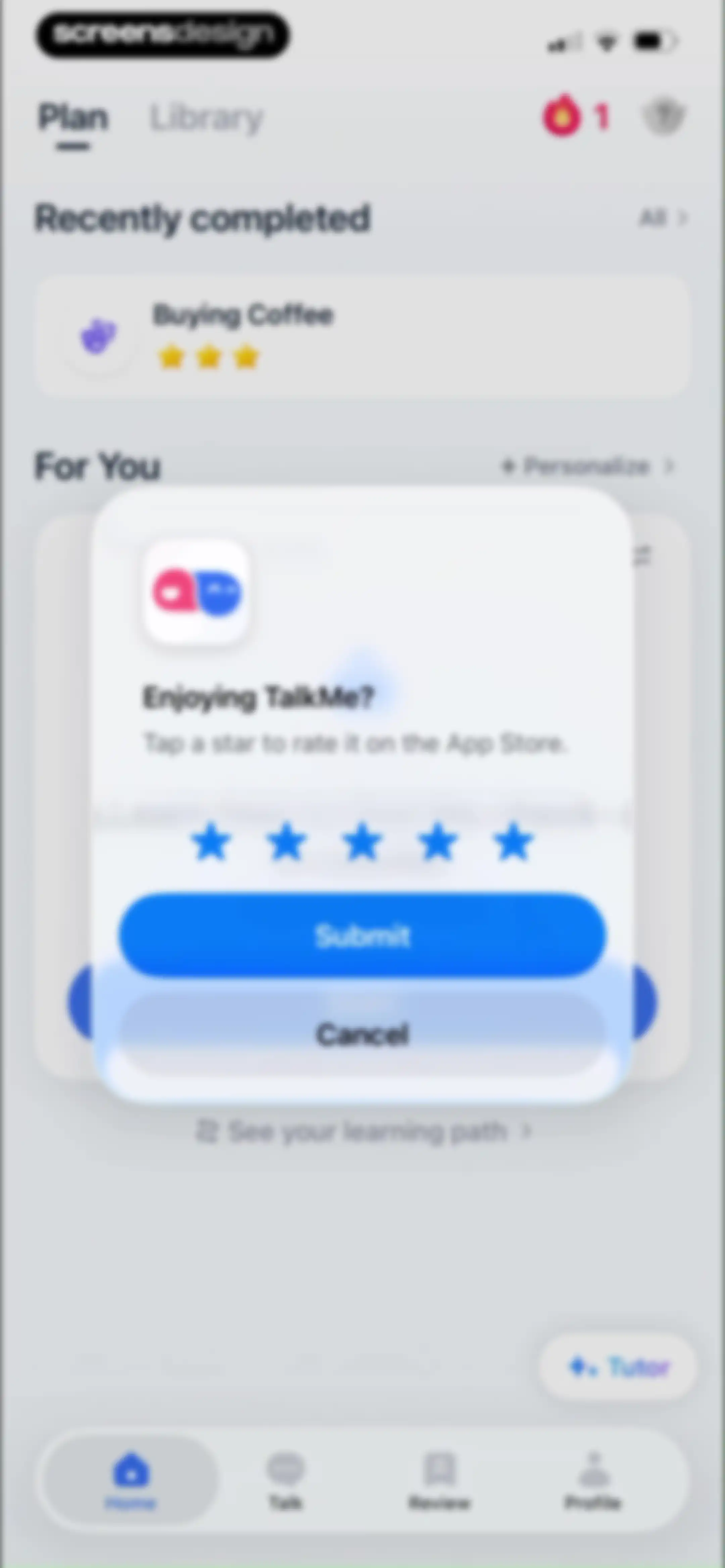 TalkMe: Speak & Learn English screen 99