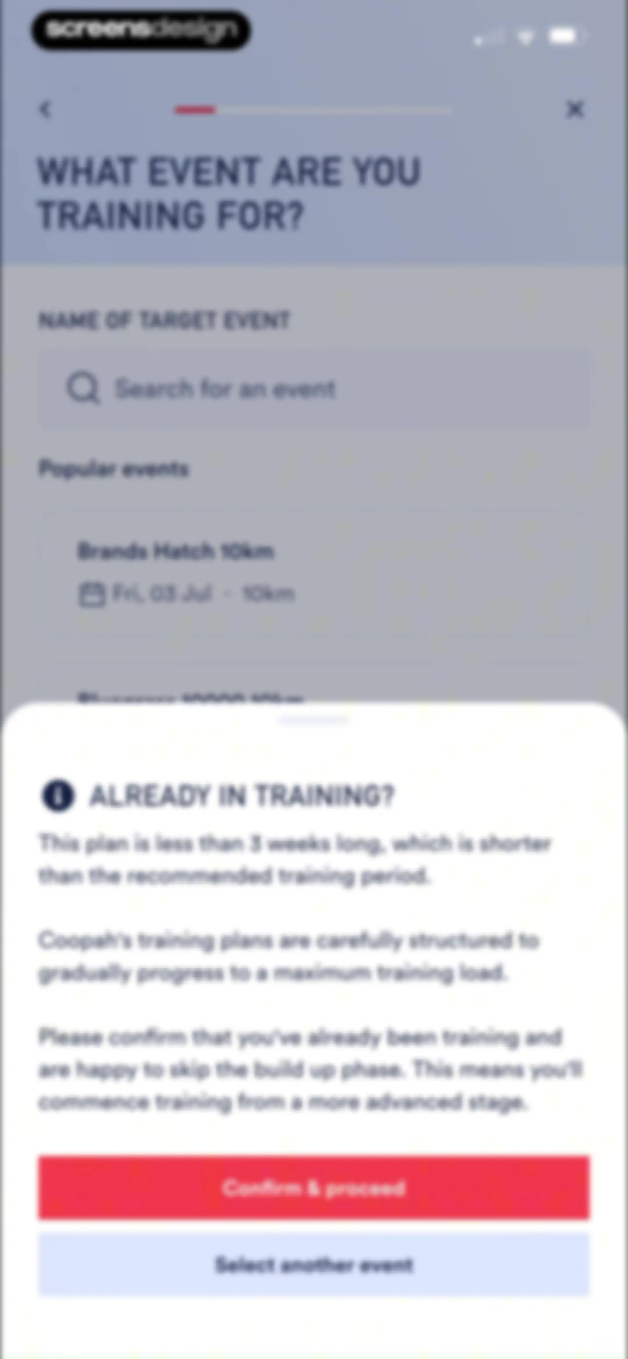 Coopah: The Run Coaching App screen 35