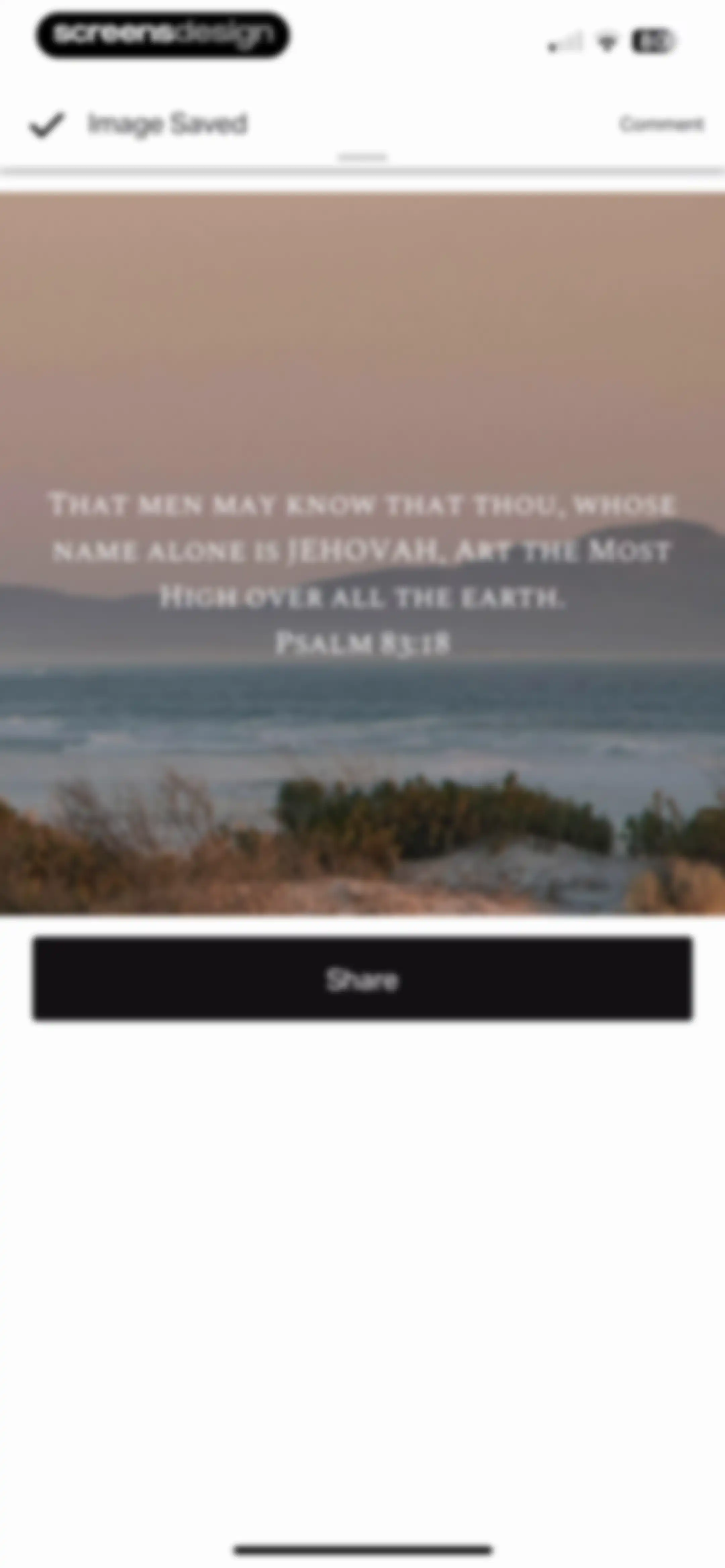 Bible screen 107
