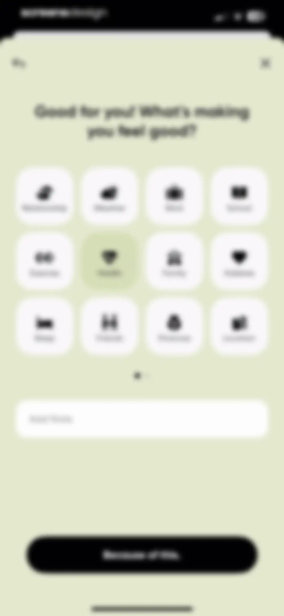 Me+ Lifestyle Routine screen 147