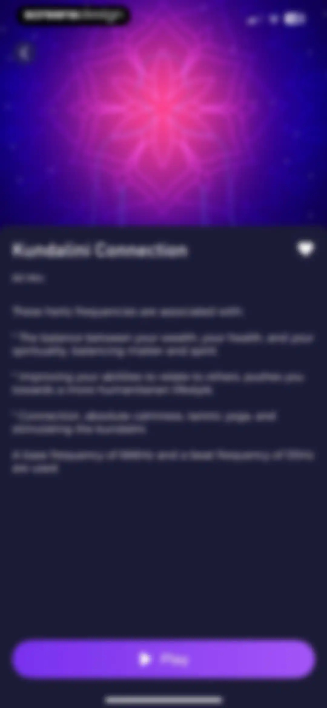 Frequency: Healing Sounds screen 28