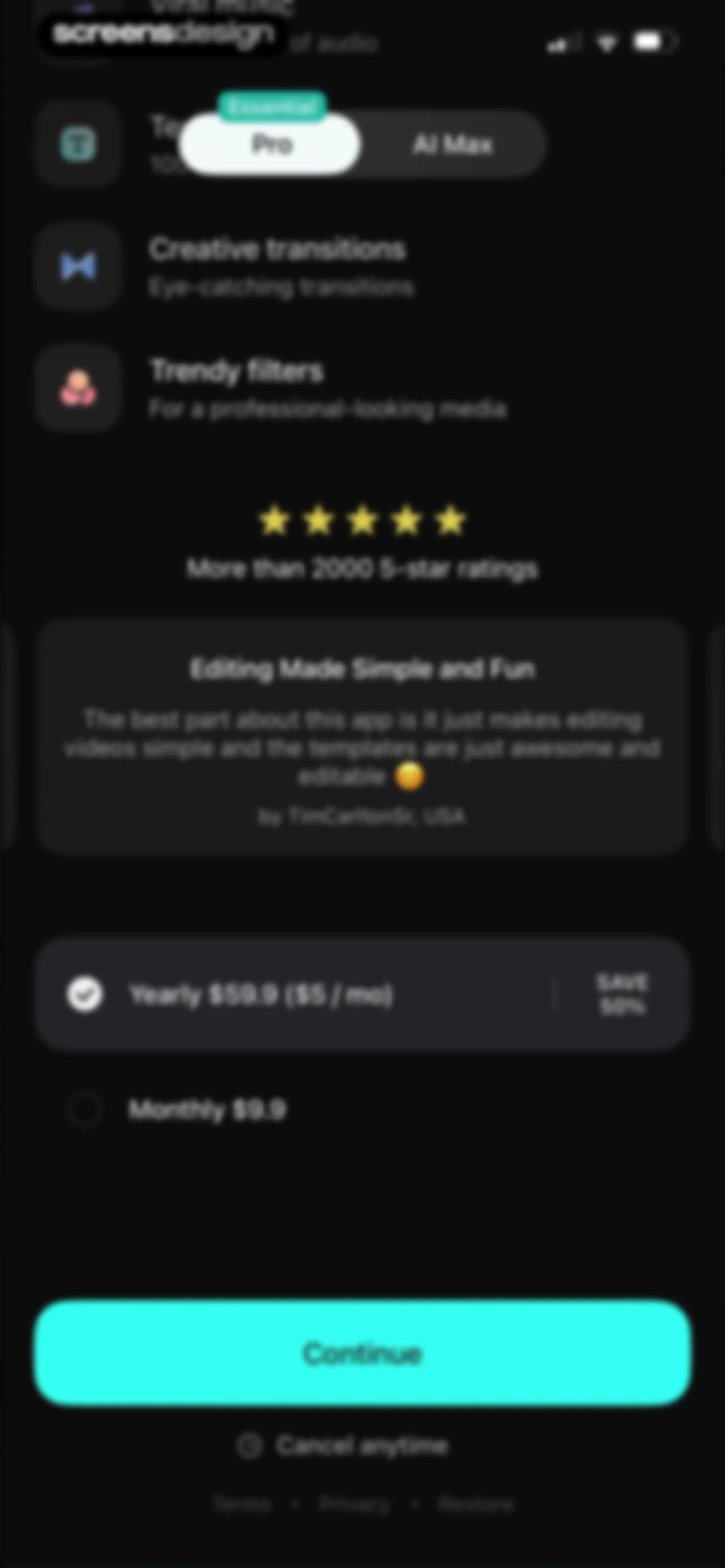 Vids AI - Reels Video Editor screen 19