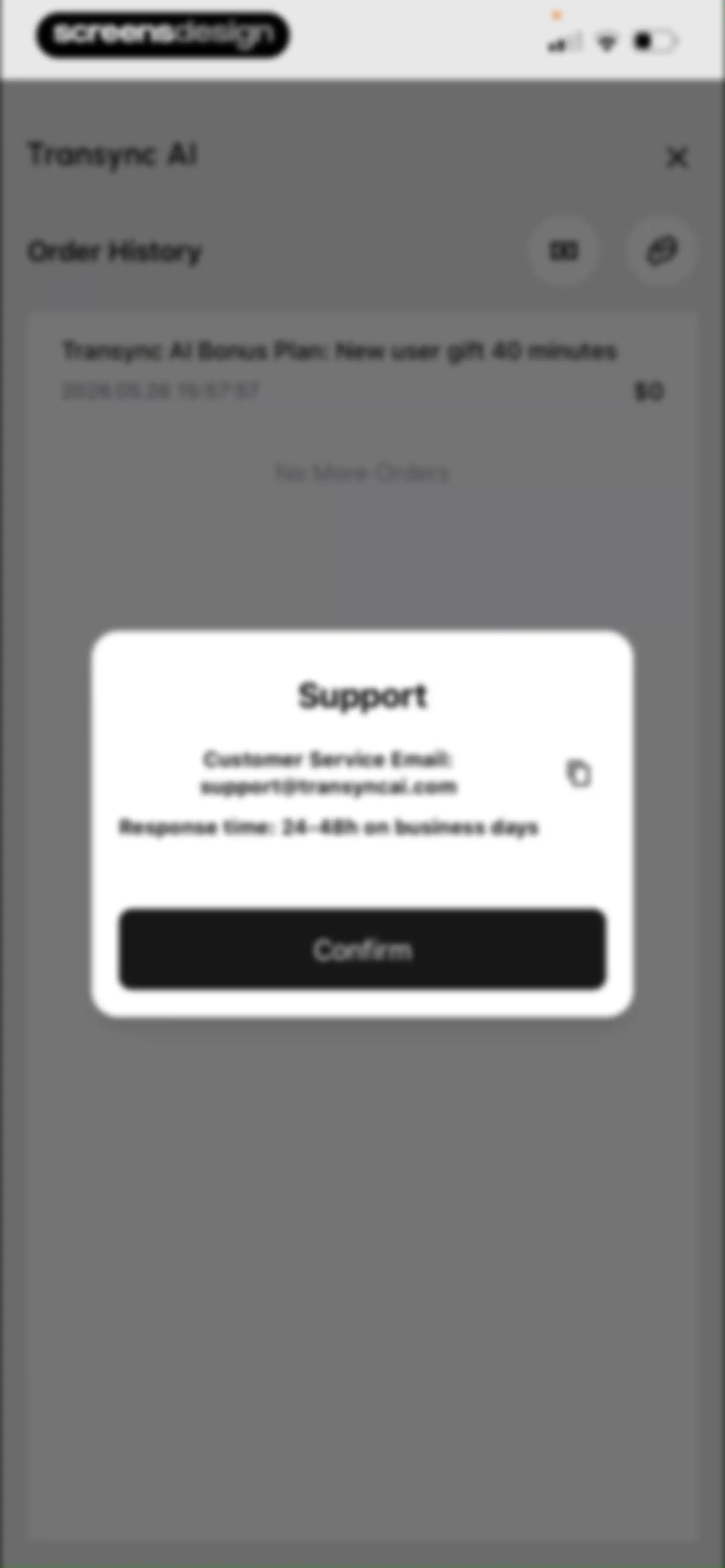 Transync AI - Translator screen 51