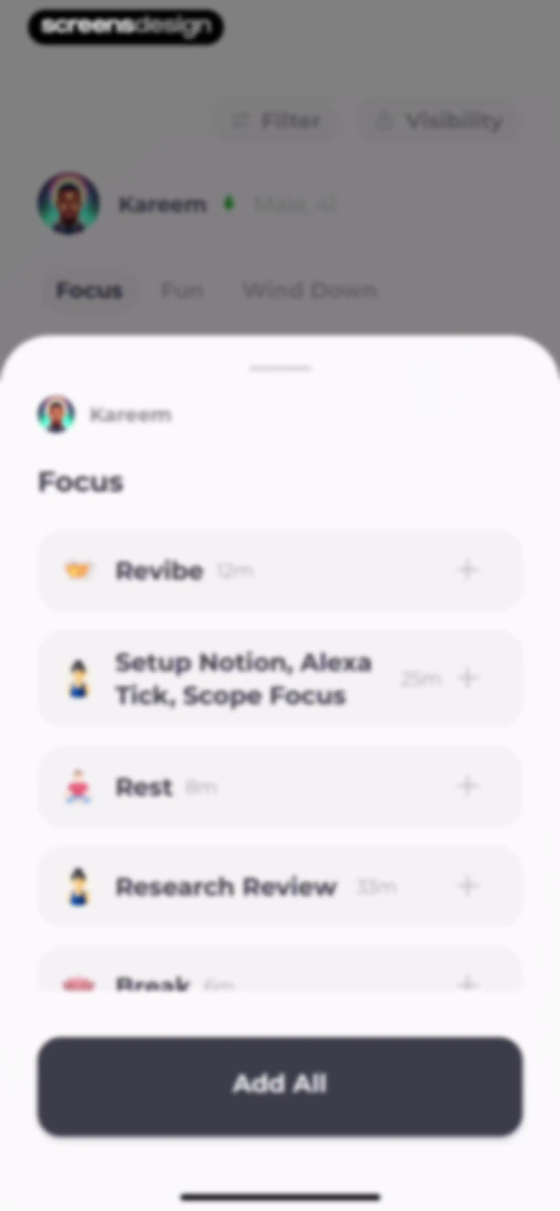 Routine Planner, Habit Tracker screen 127