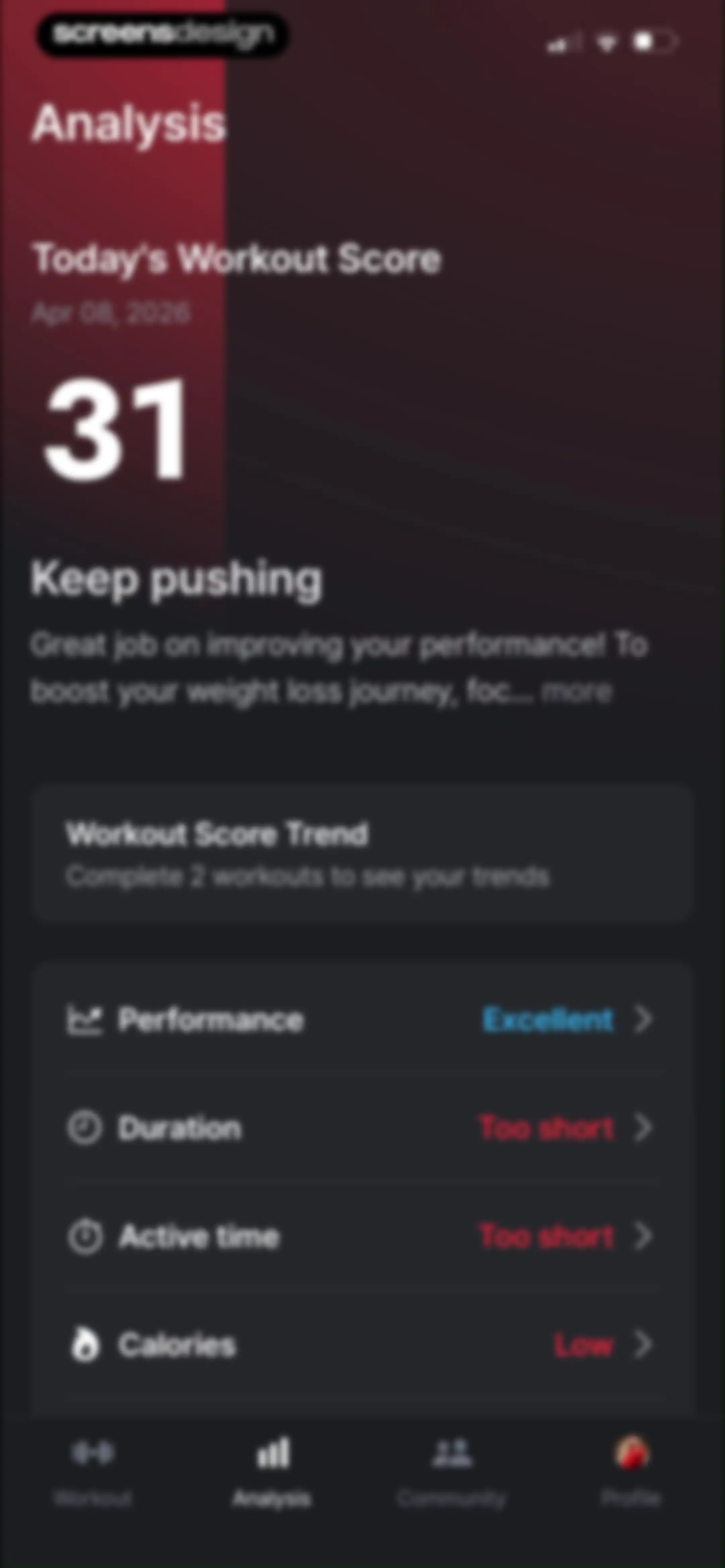 Planfit AI Gym Workout Planner screen 166