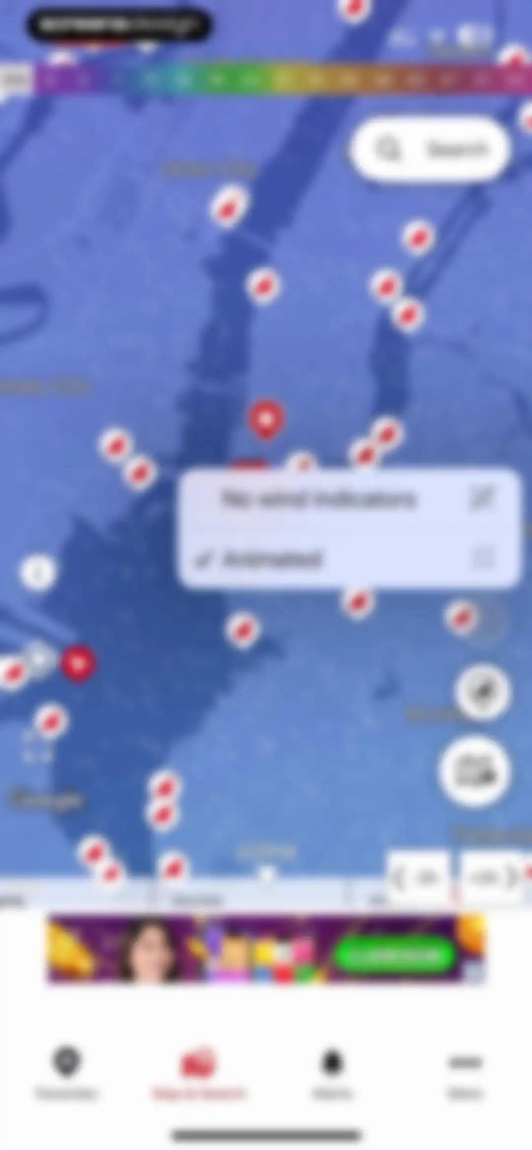 Windfinder: Wind & Weather map screen 29