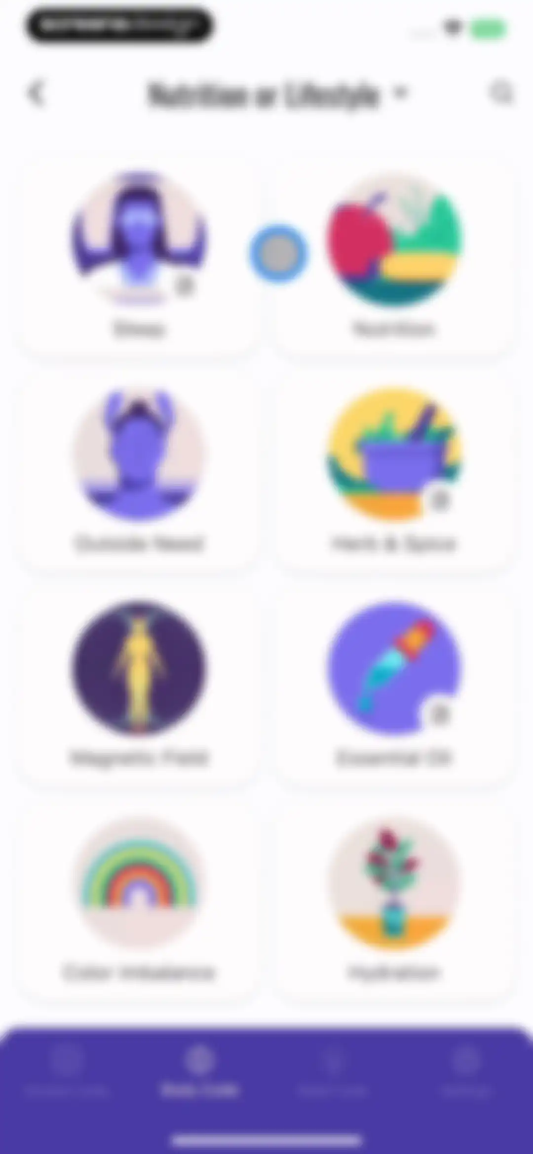 The Body Code System screen 22