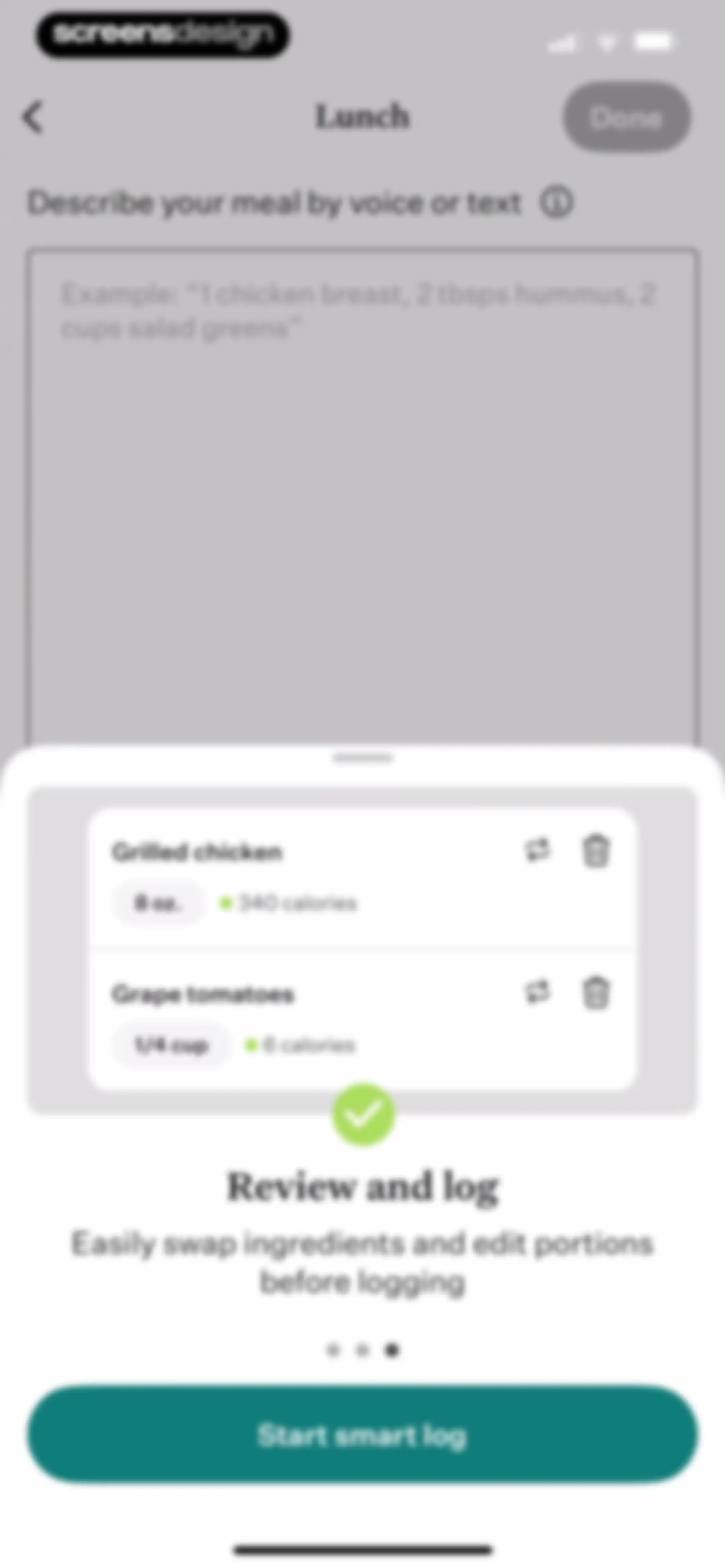 Noom Weight Loss, Food Tracker screen 191