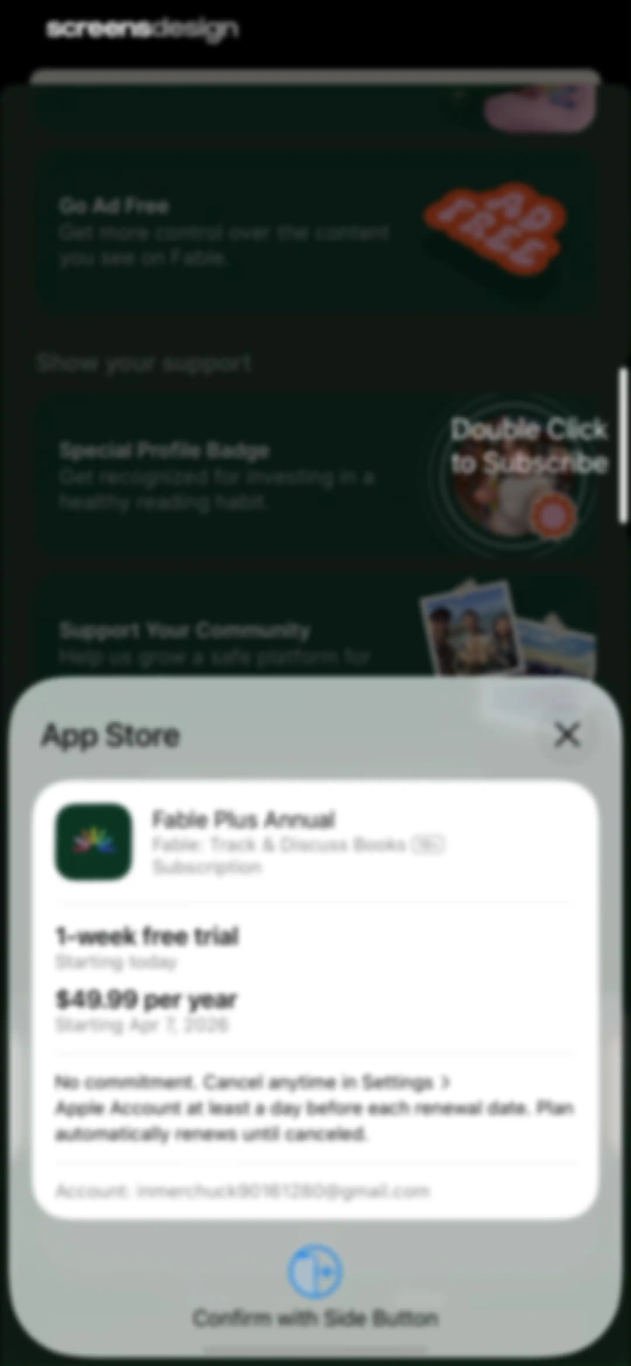 Fable: Track & Discuss Books screen 33