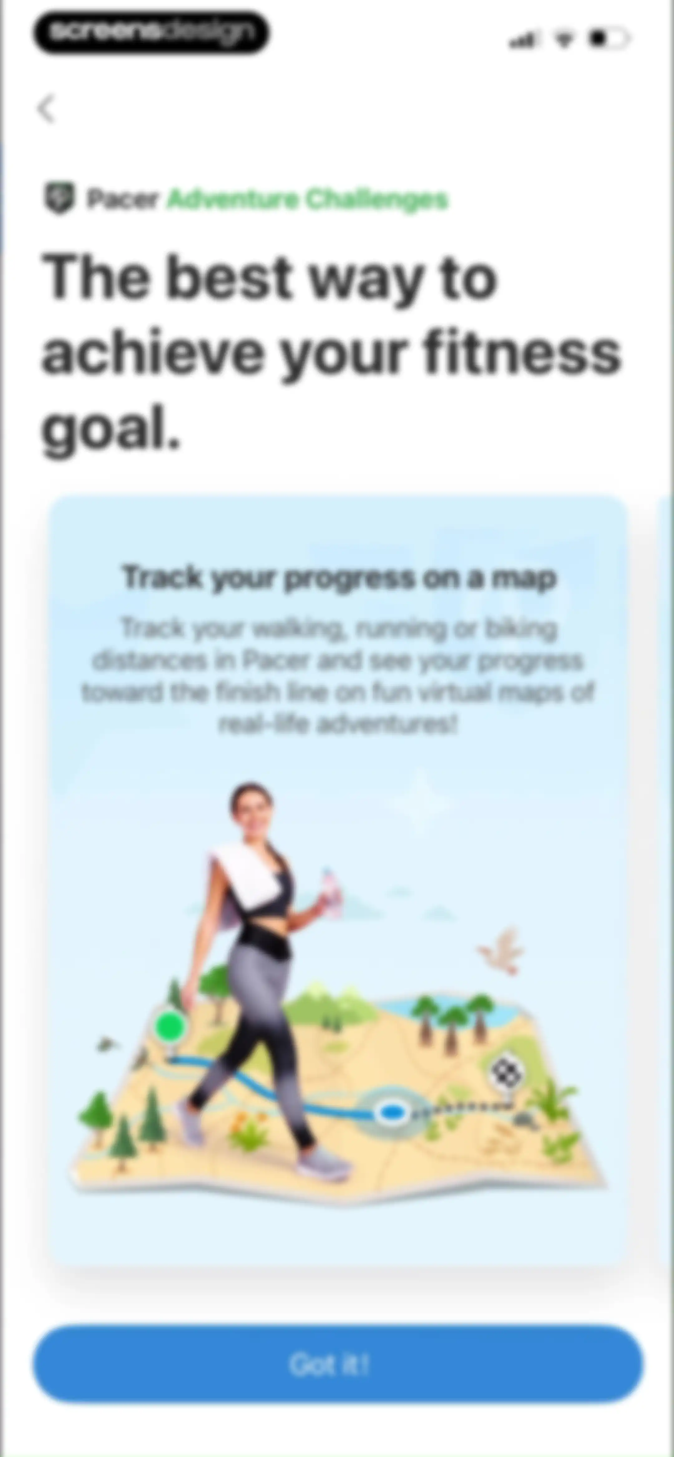 Pacer Pedometer Step Counter screen 129