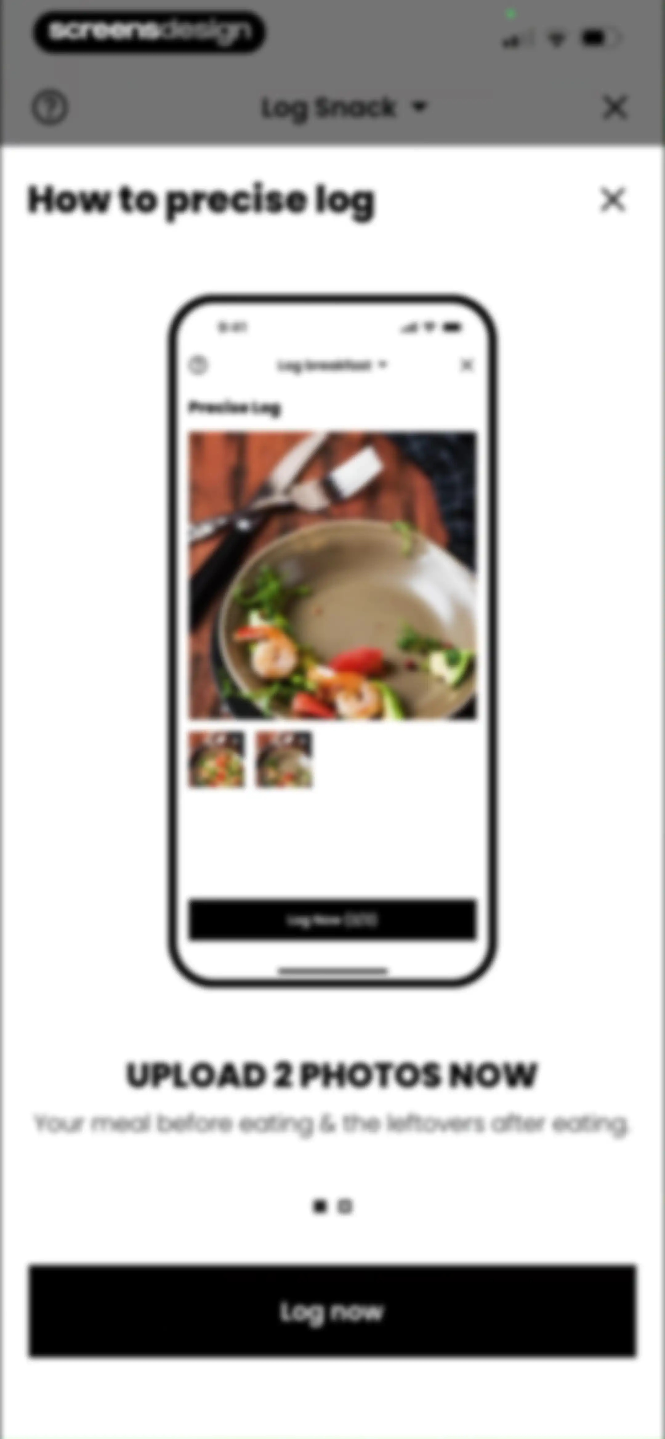 CalDiet - Food Analysis Pal screen 117