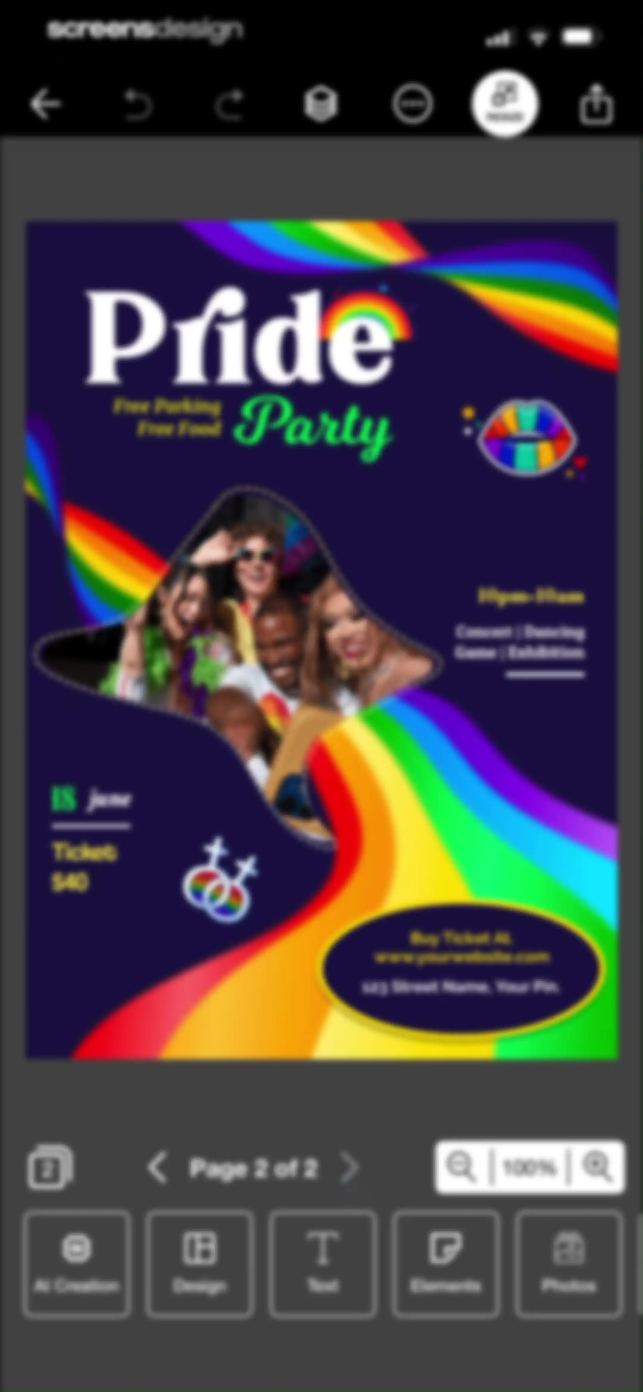 Poster Maker - Crea screen 50