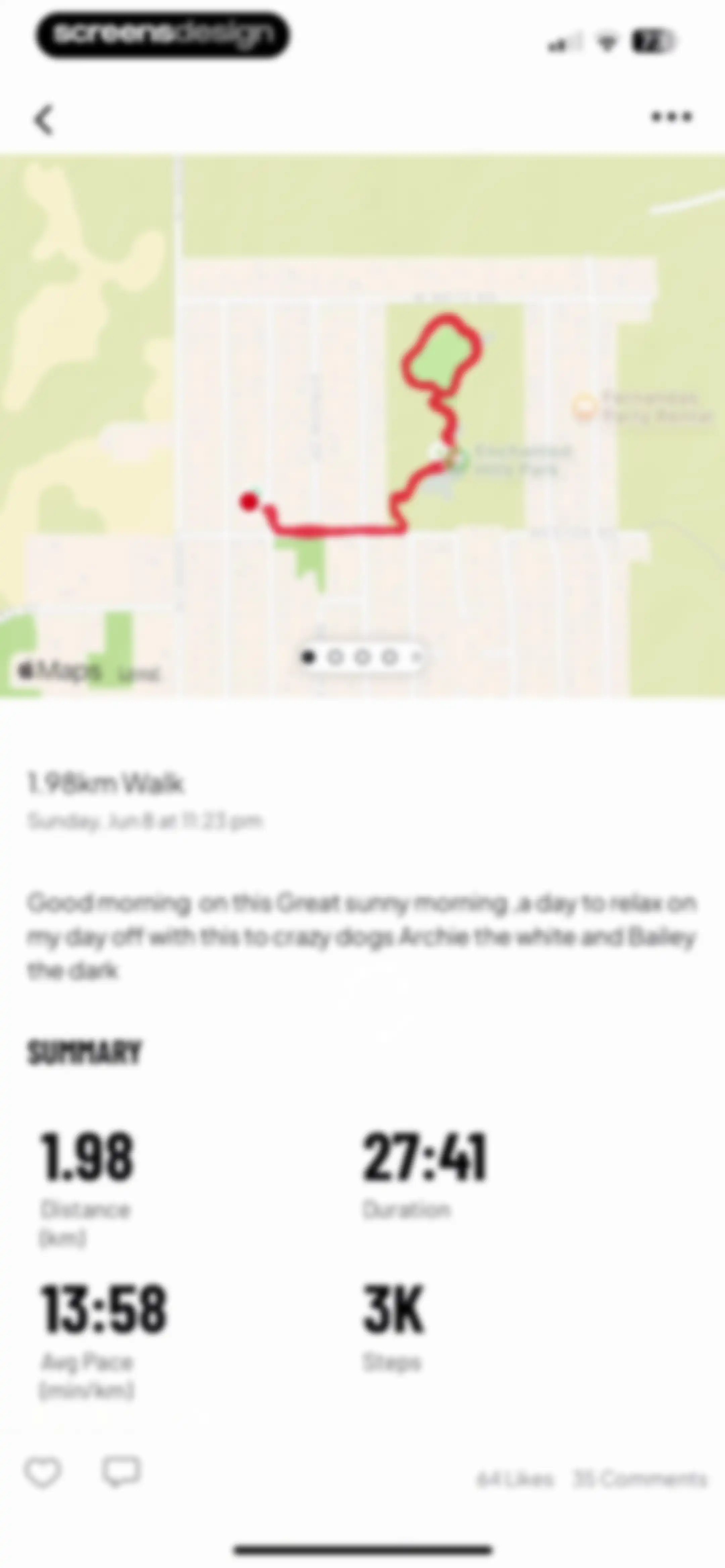 Map My Walk: Walking Tracker screen 64