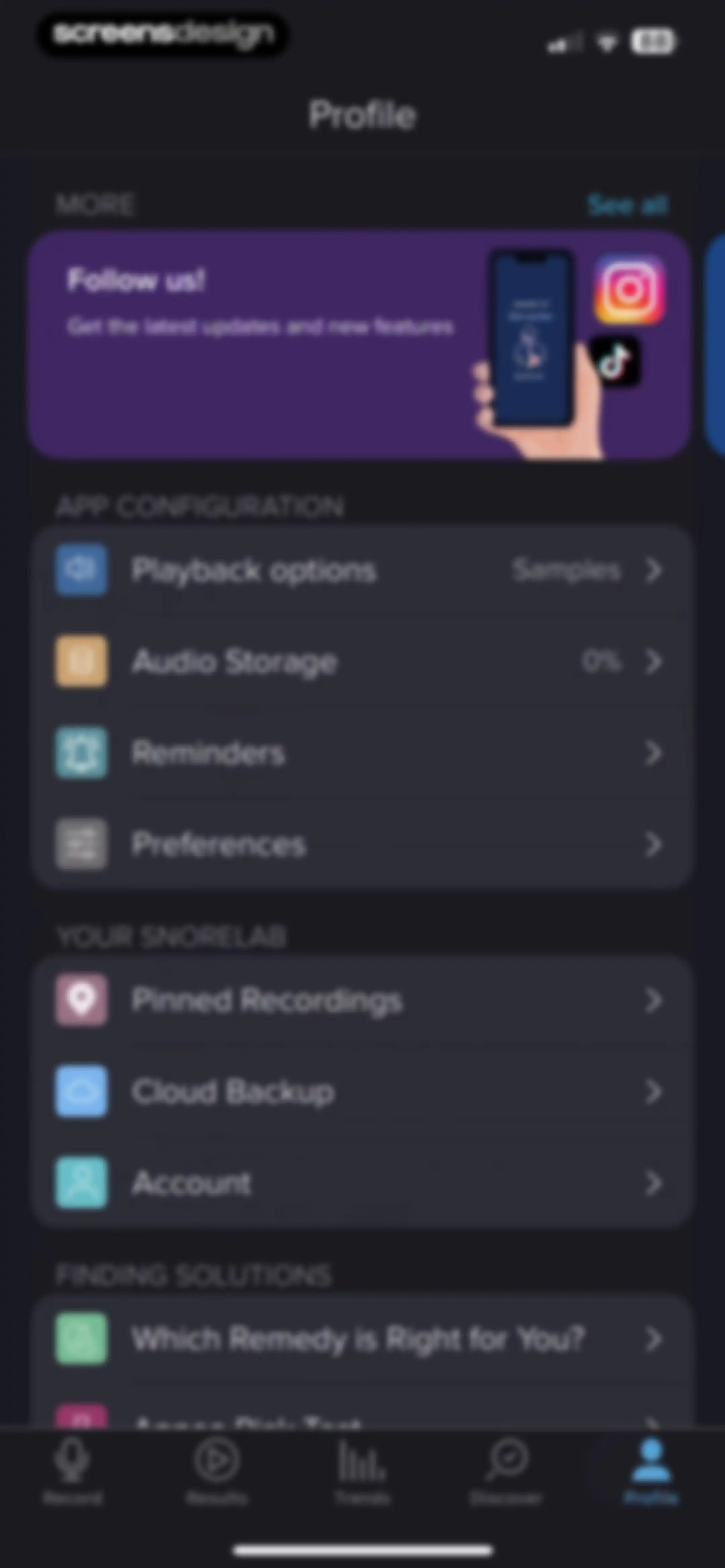 SnoreLab : Record Your Snoring screen 63