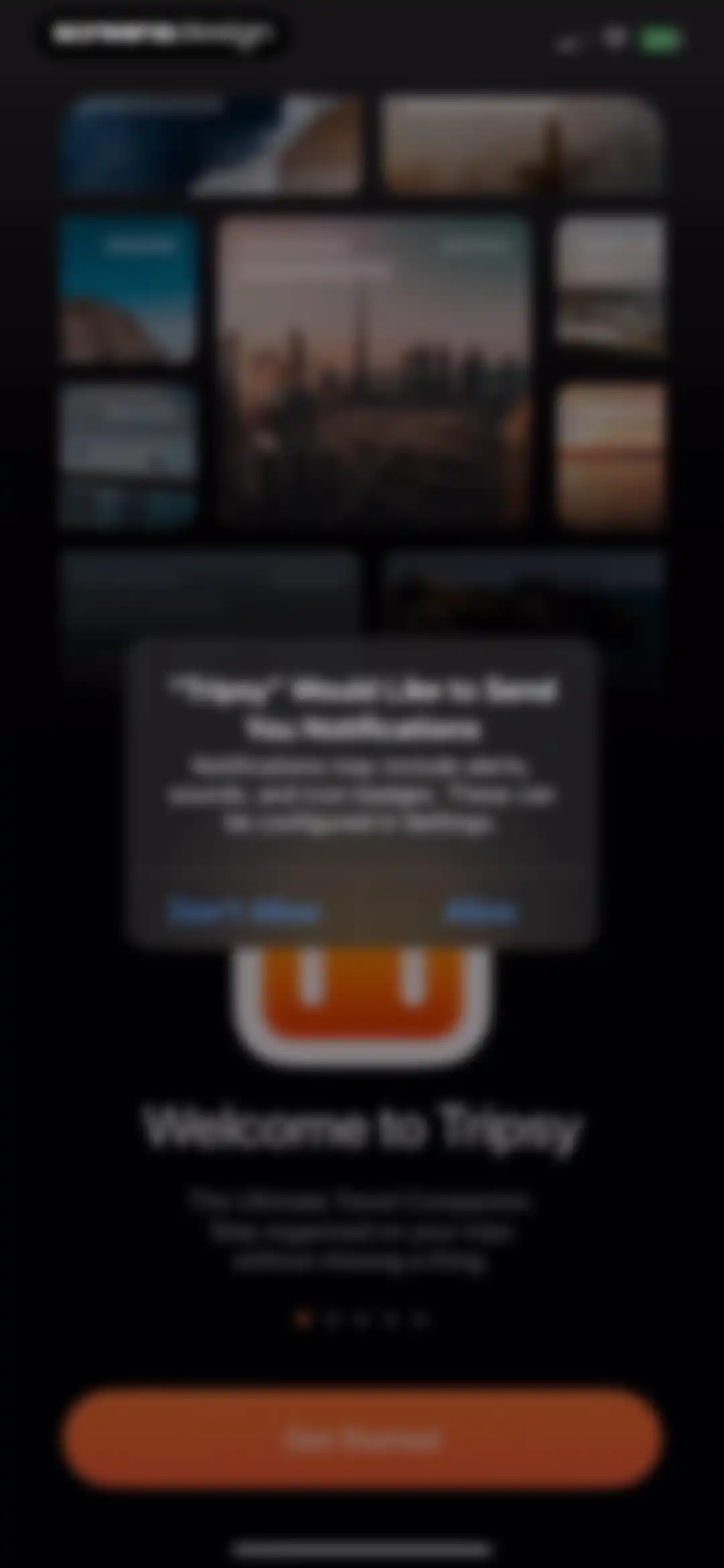 Tripsy: Travel Planner screen 1