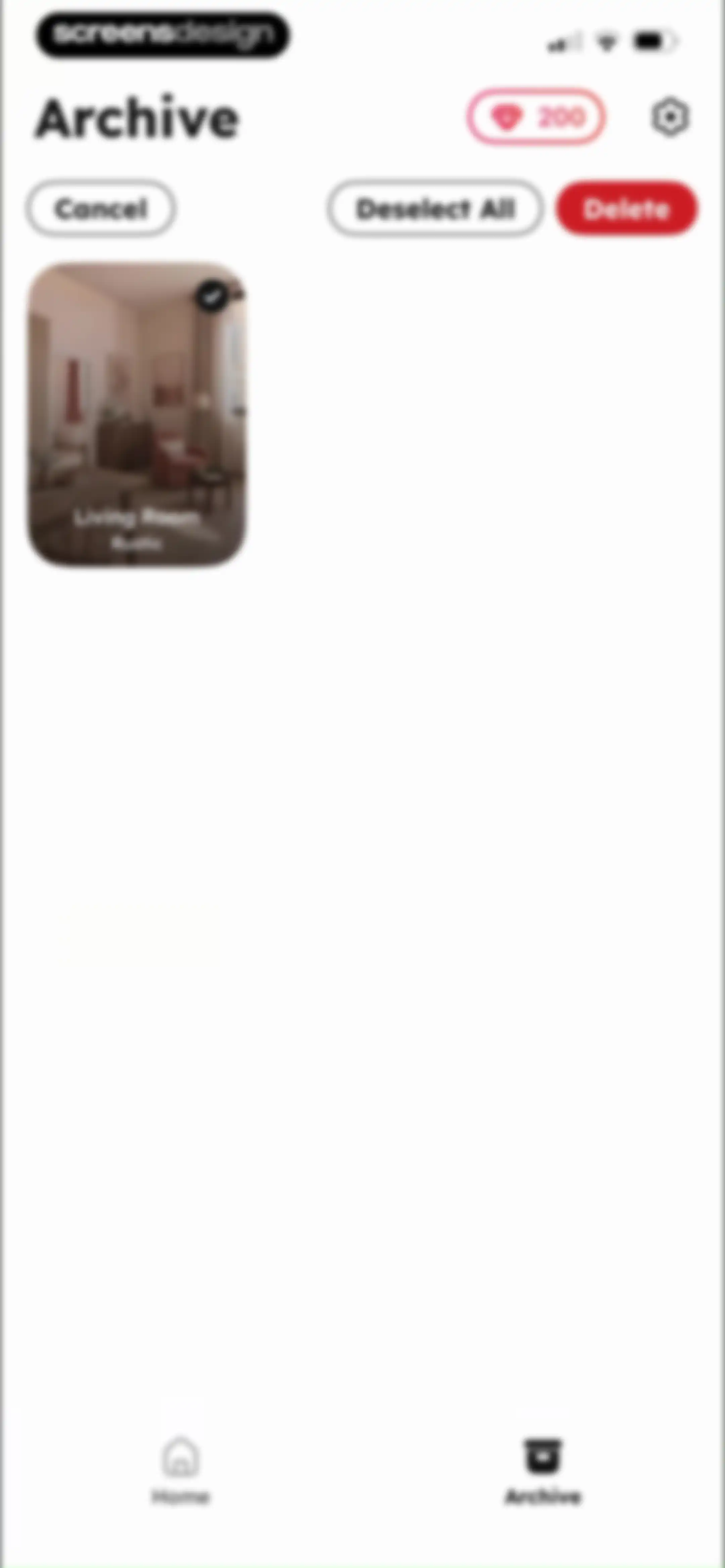 House AI: AI Room Design, Home screen 47