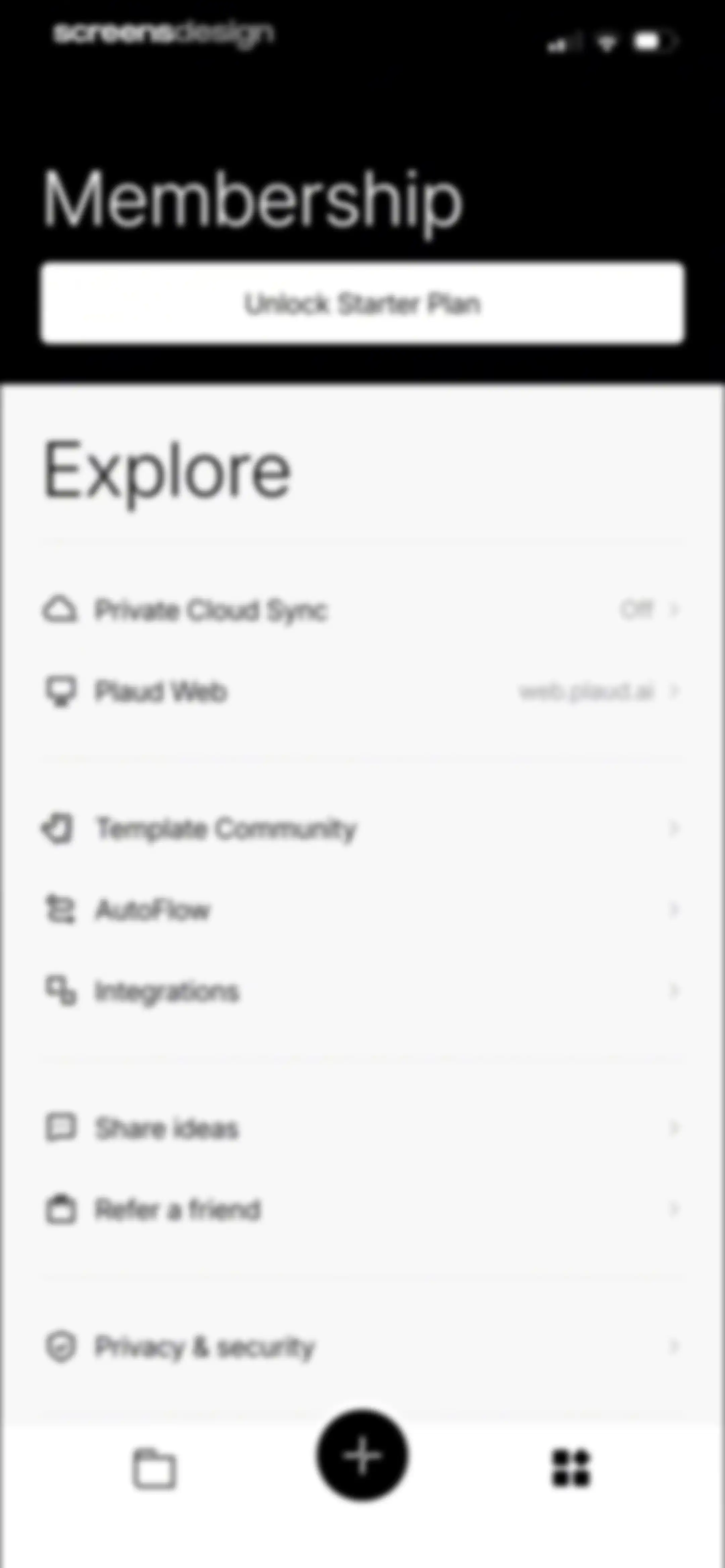 Plaud: AI Note Taker screen 88