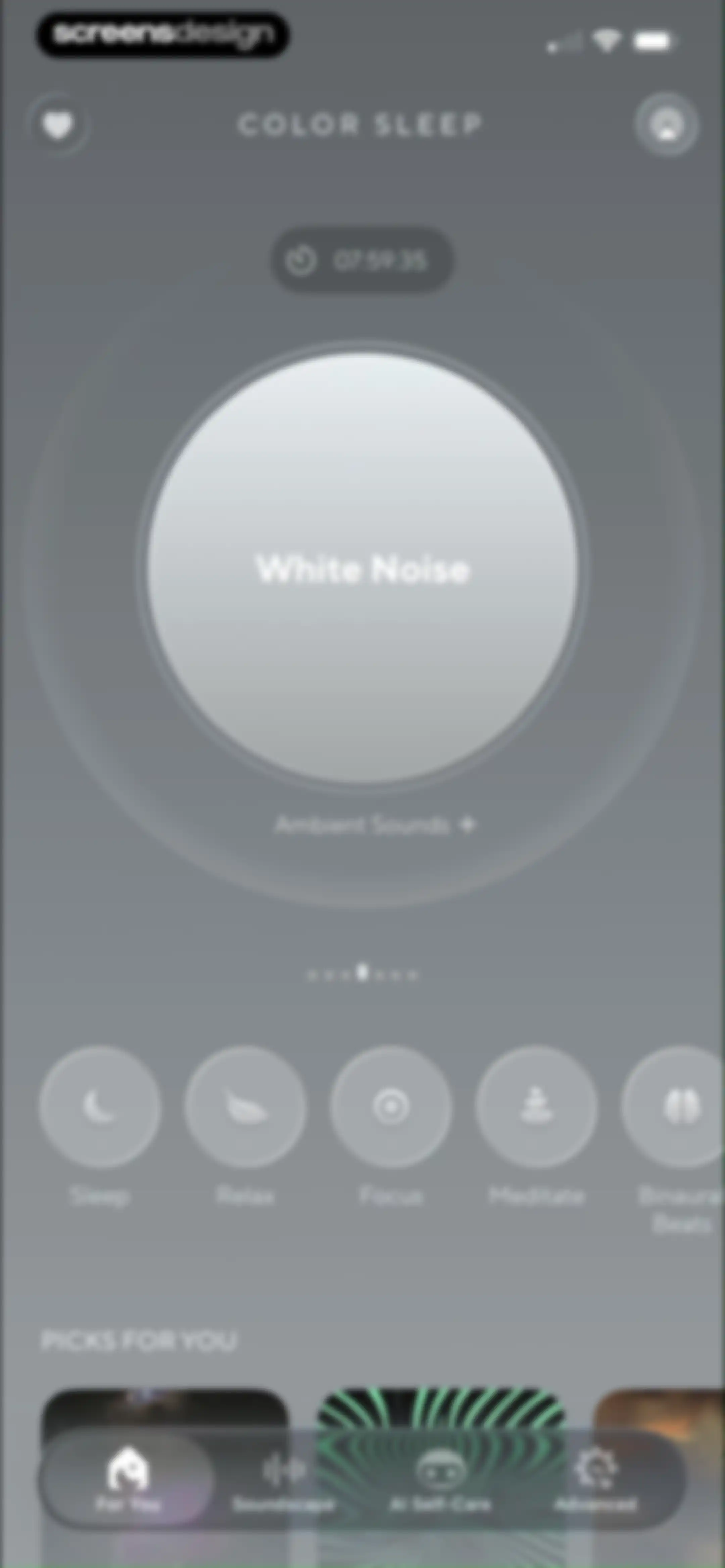 ColorSleep: Green, Brown Noise screen 47