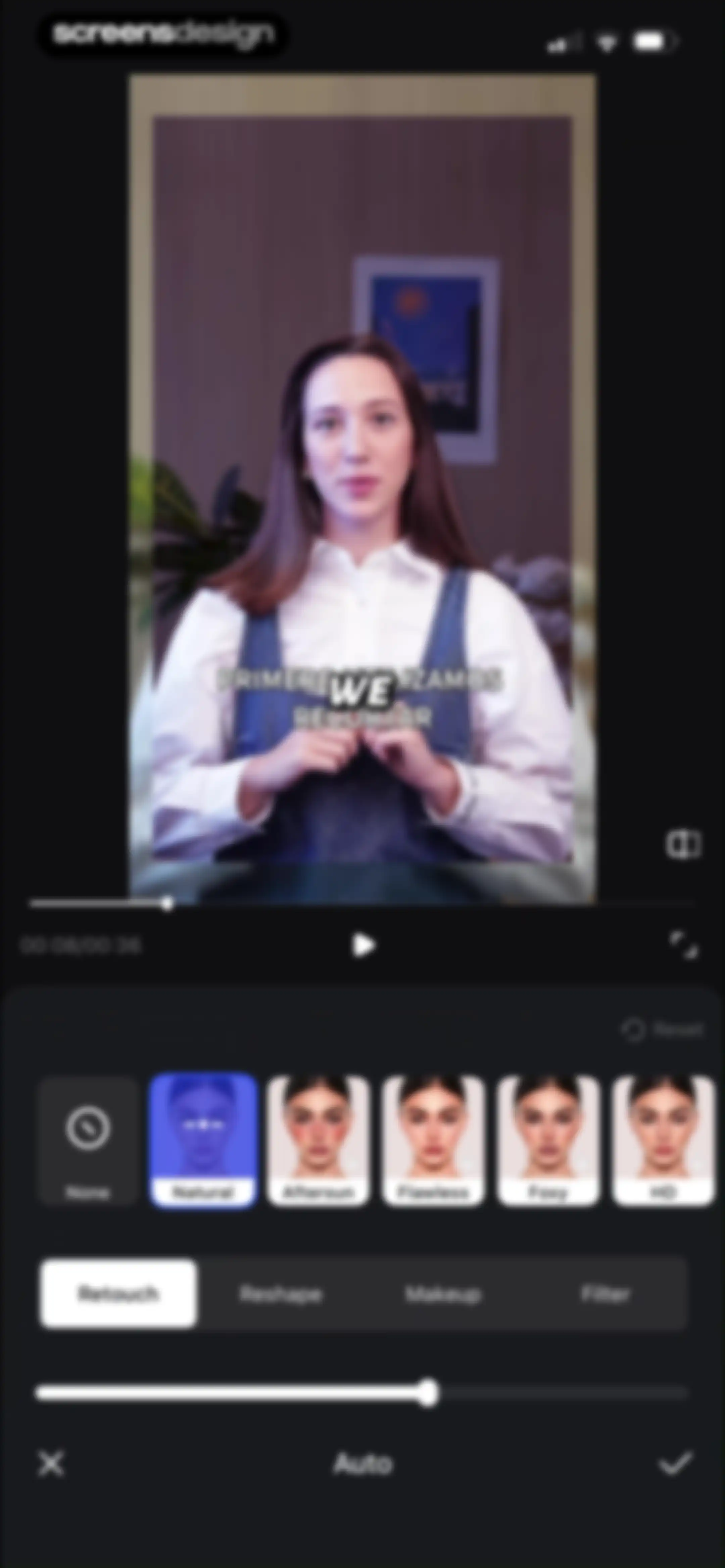 Vmake Labs: create viral video screen 85