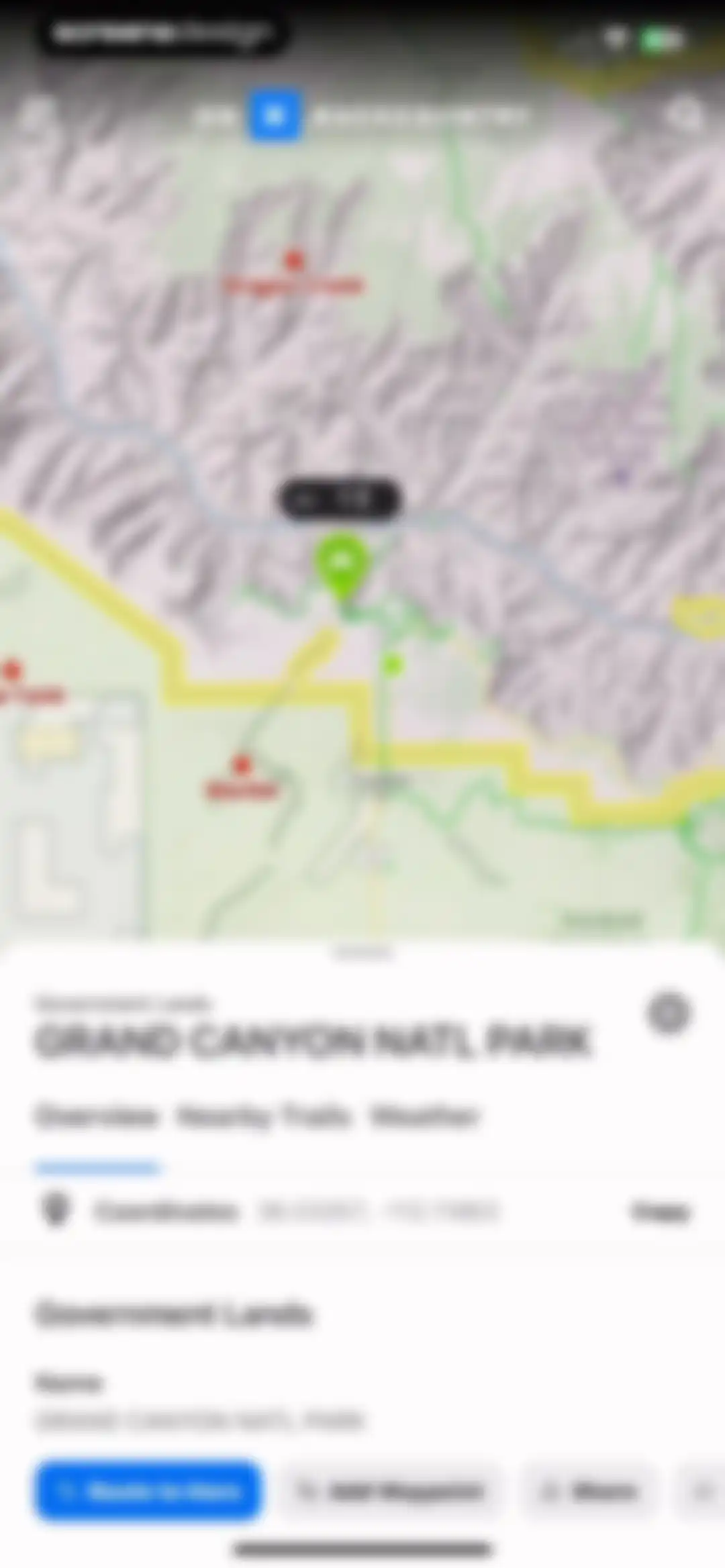 onX Backcountry: Trail GPS App screen 32
