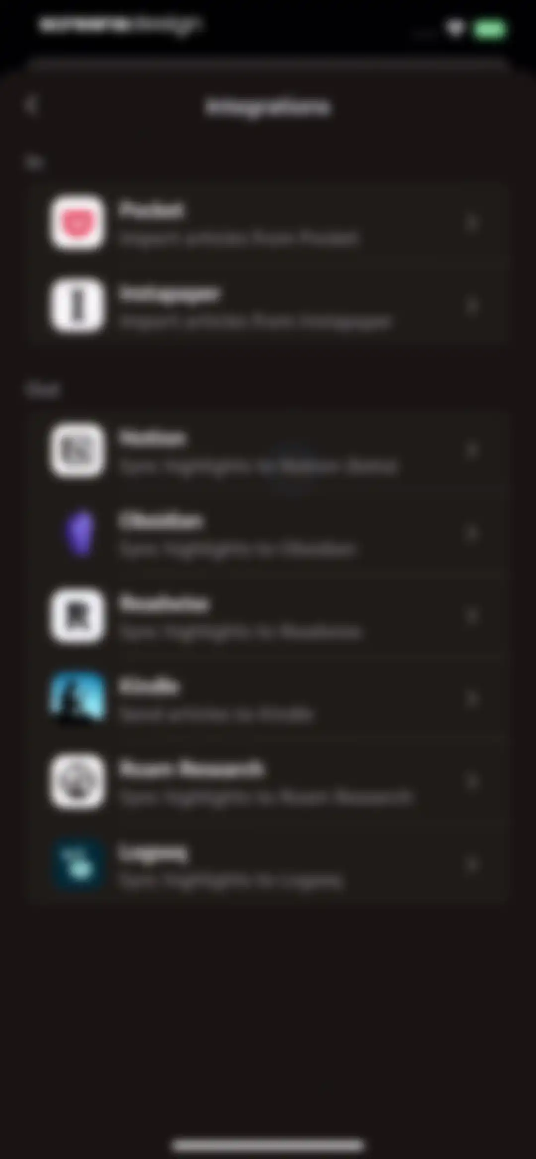 Matter: Reading App screen 79