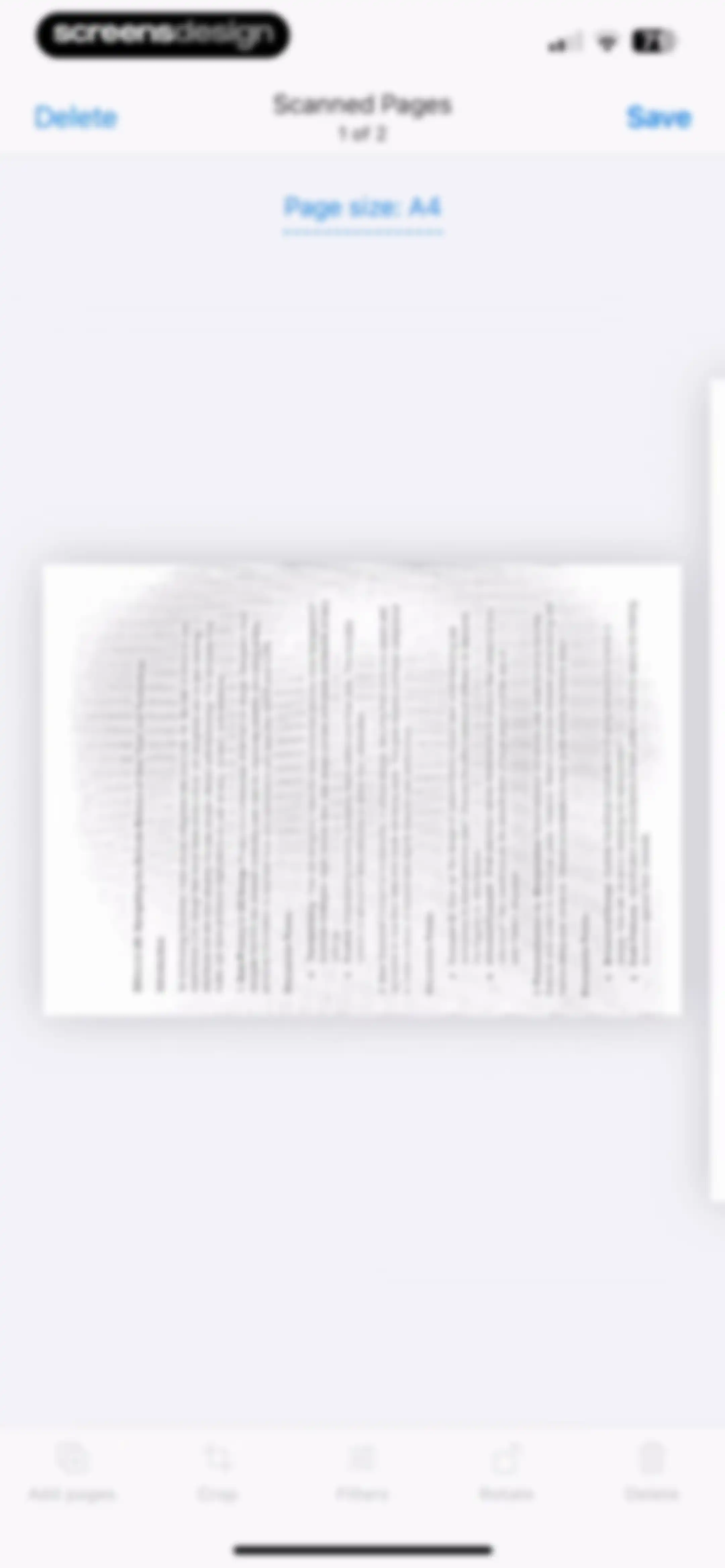 Scanner App. JPG, Photo to PDF screen 29