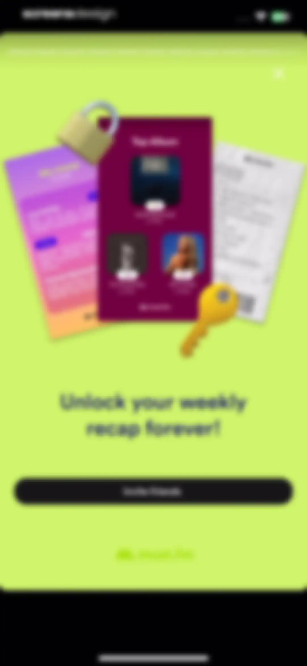 must.fm for Spotify Stats screen 57