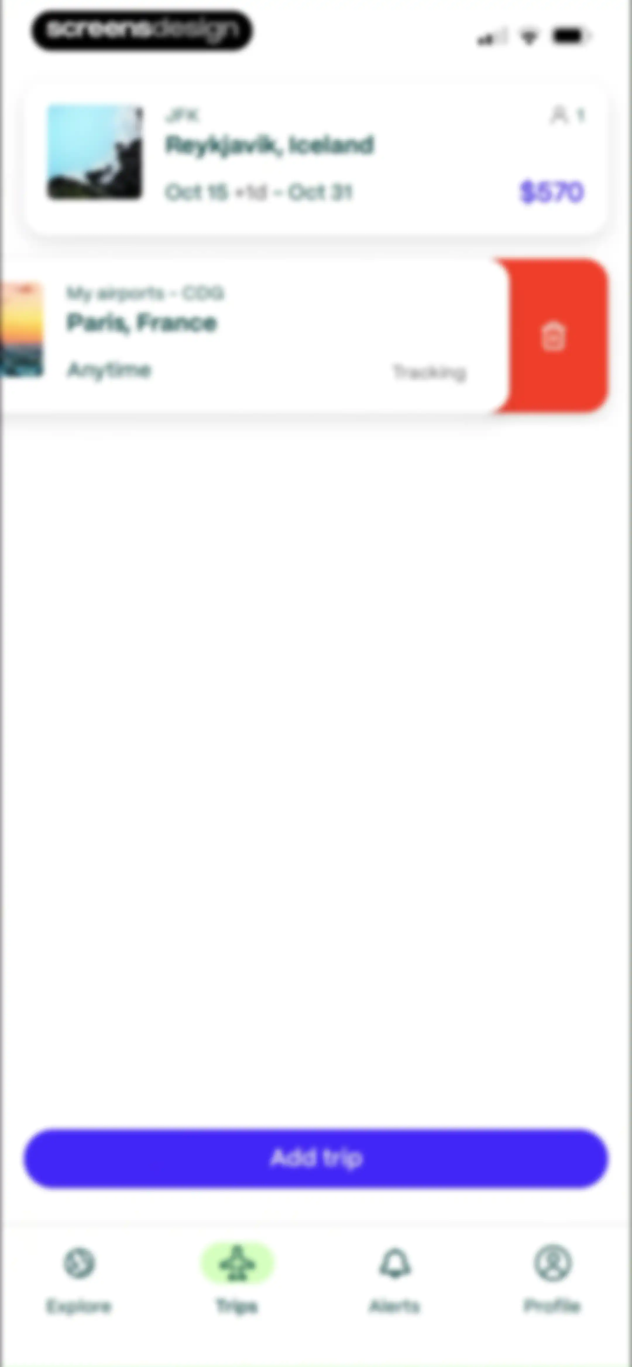 Going: Find Flight Deals screen 58