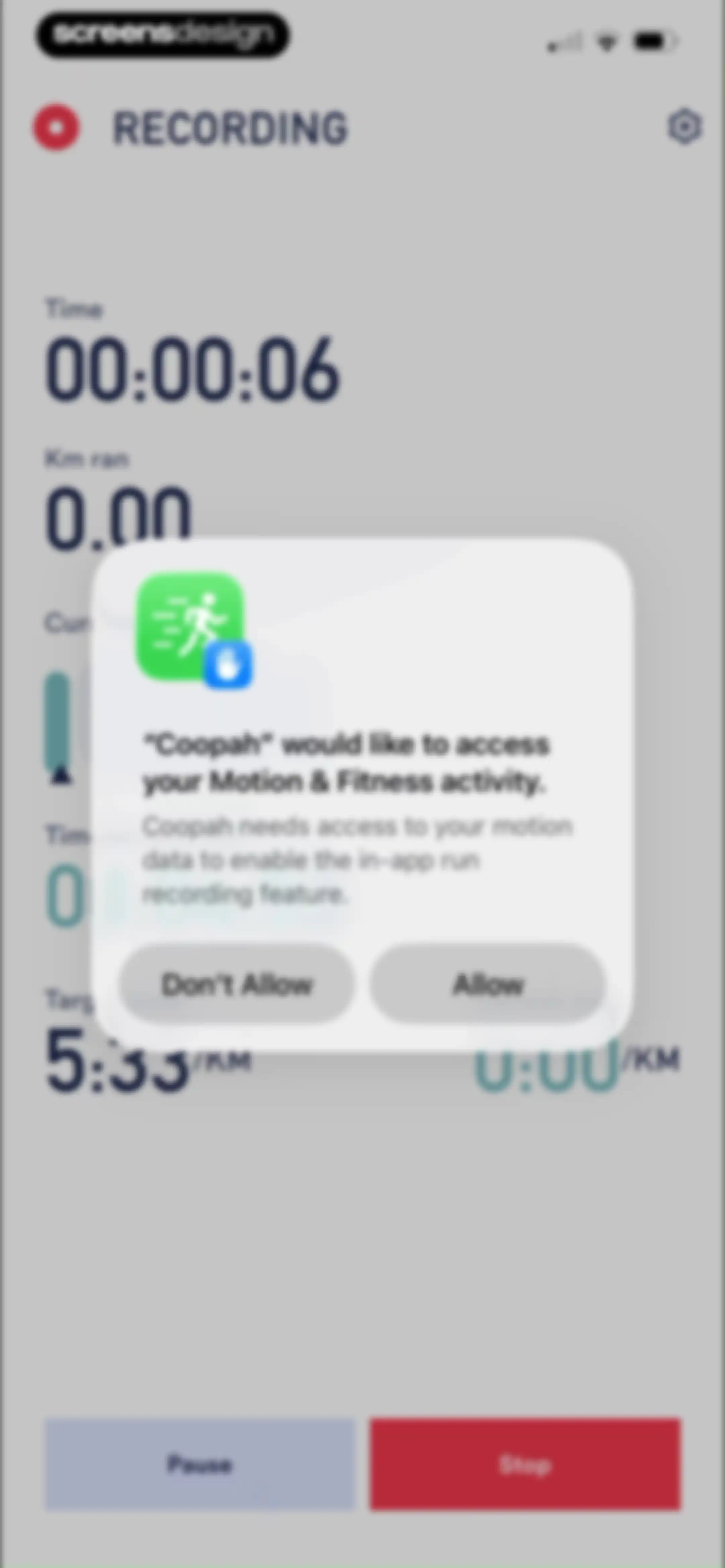 Coopah: The Run Coaching App screen 97