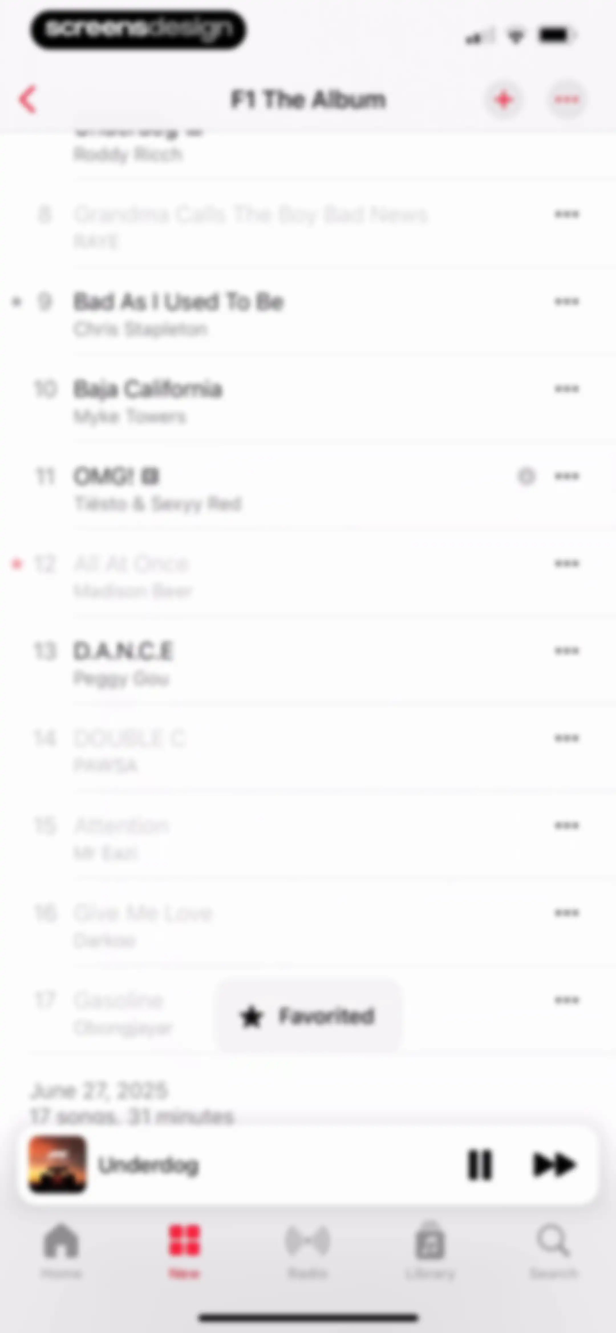 Apple Music screen 54