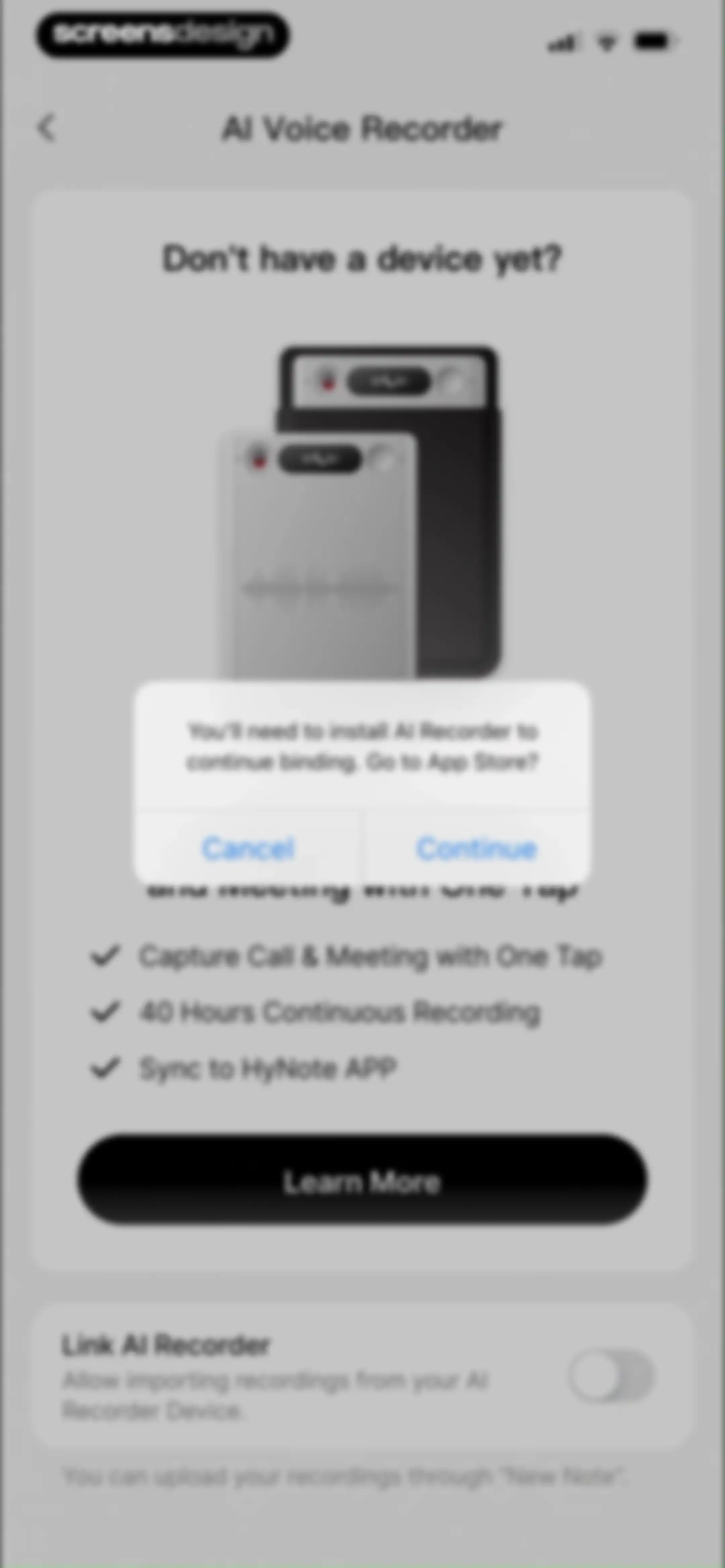 HyNote: AI Note Taker, Summary screen 108