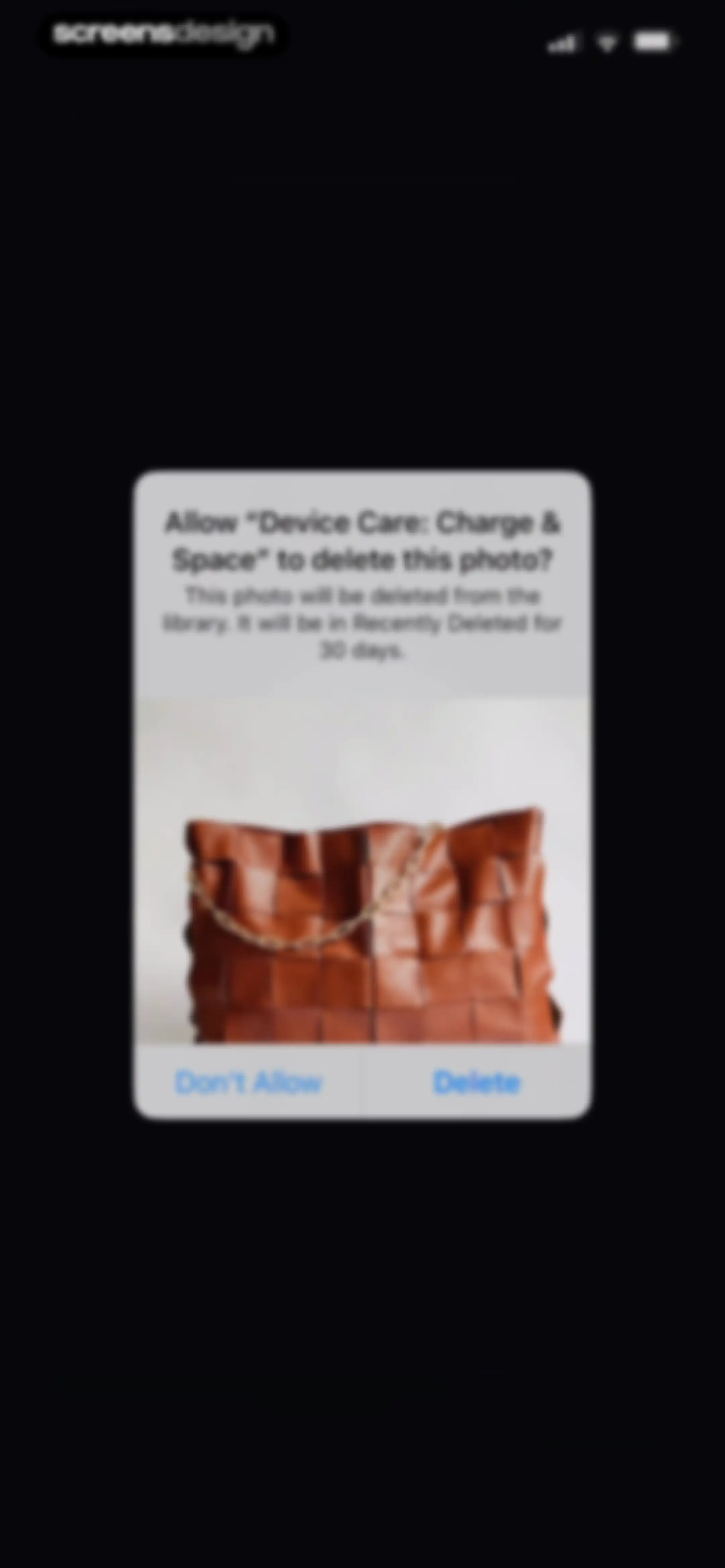 Device Care: Storage & Battery screen 73