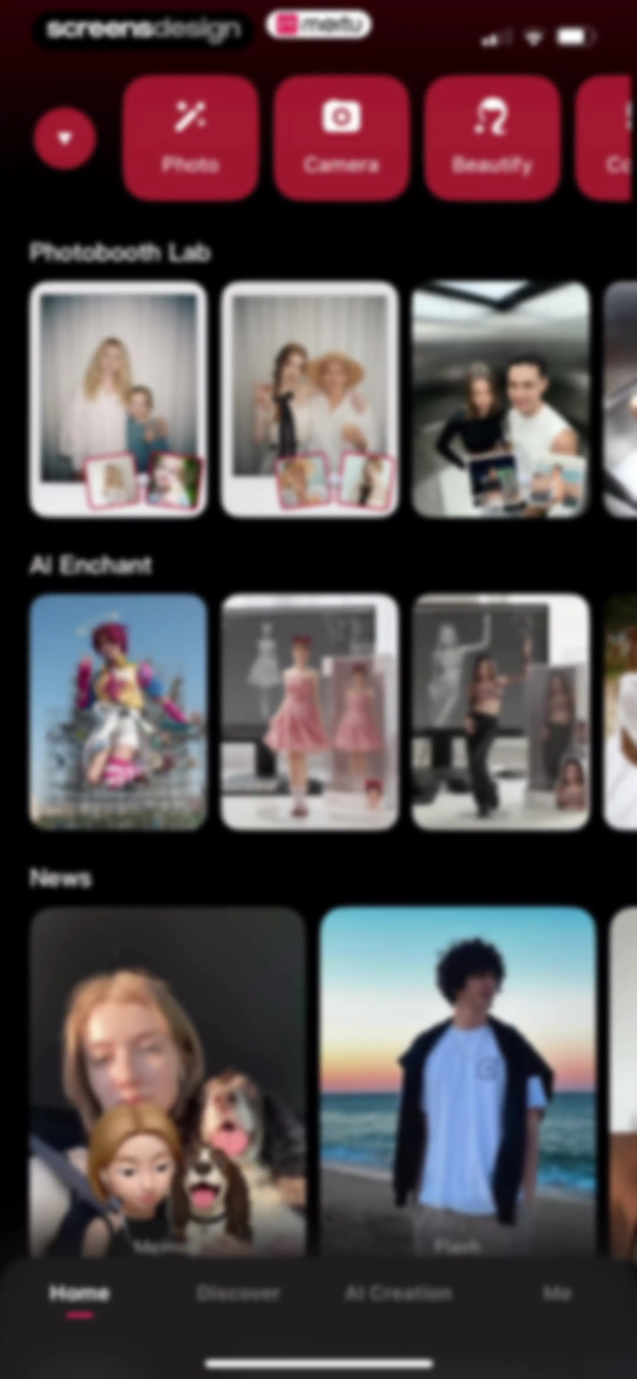 Meitu AI Photo & Video Editor screen 151