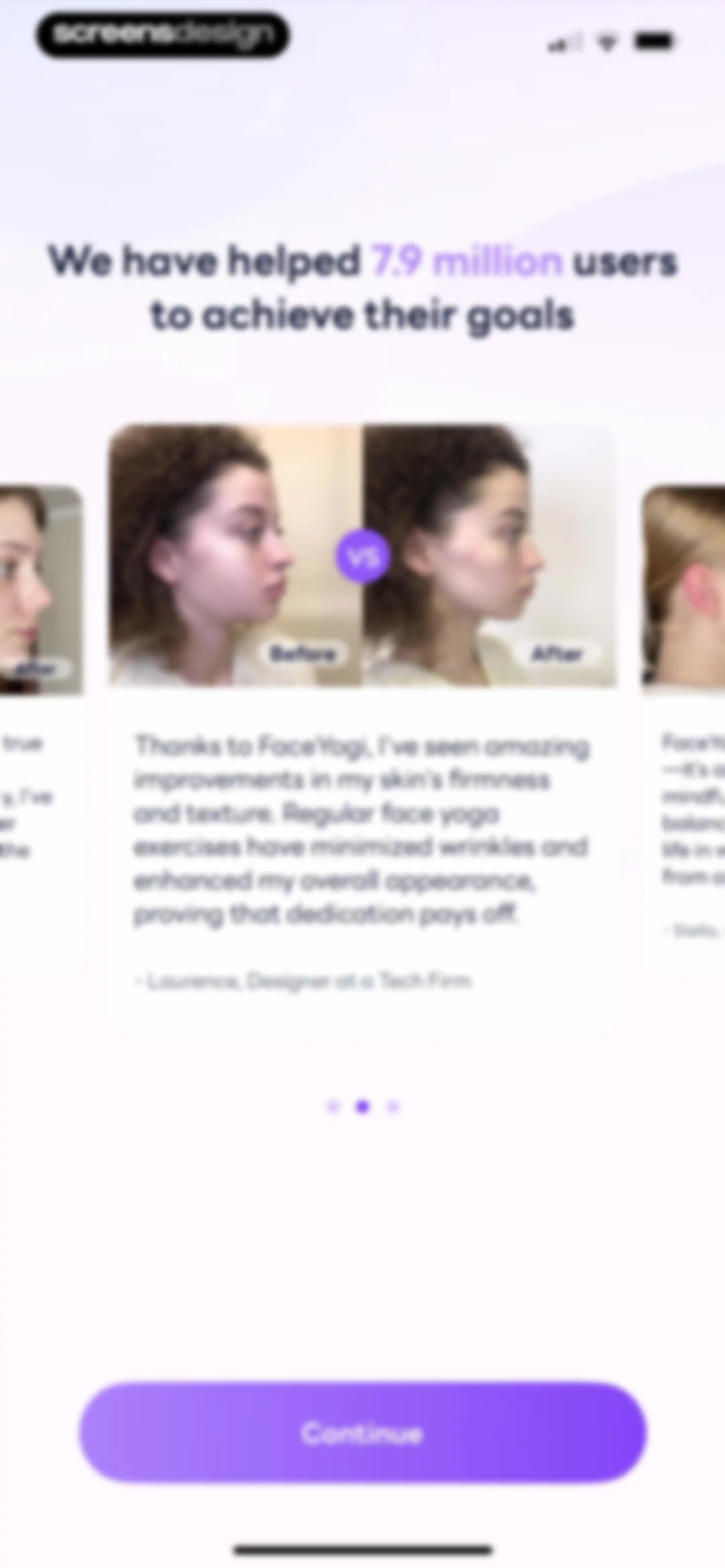FaceYogi - Face Yoga, Massage screen 20