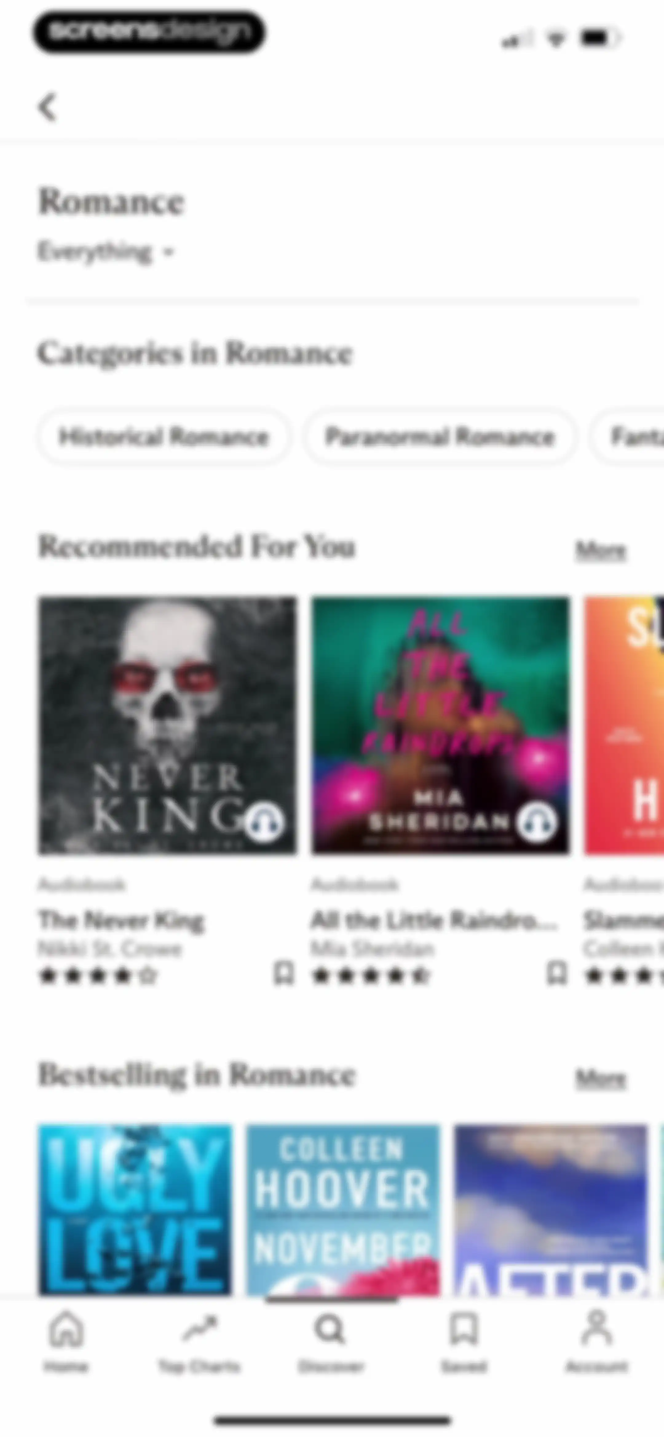 Everand: Audiobooks & Ebooks screen 135