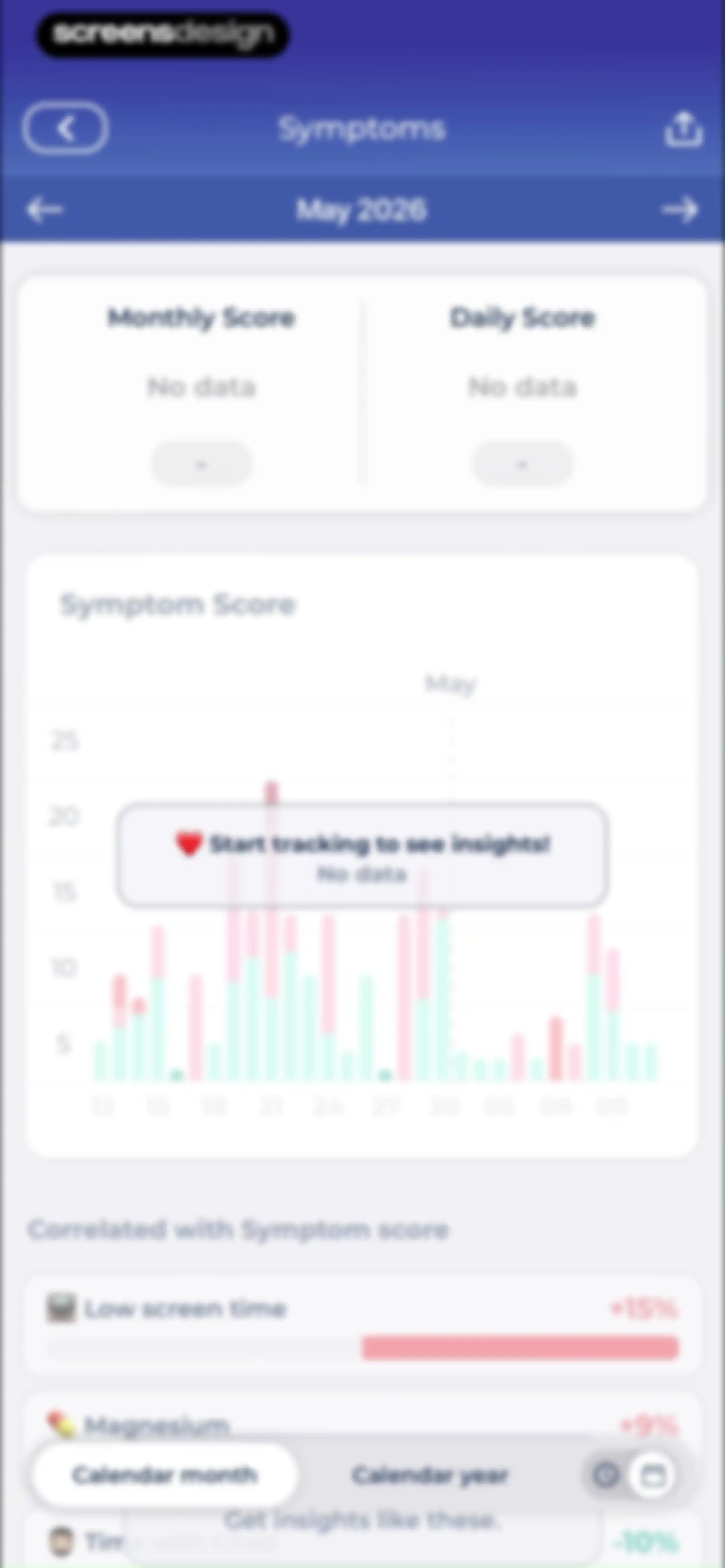 Bearable - Symptom Tracker screen 149