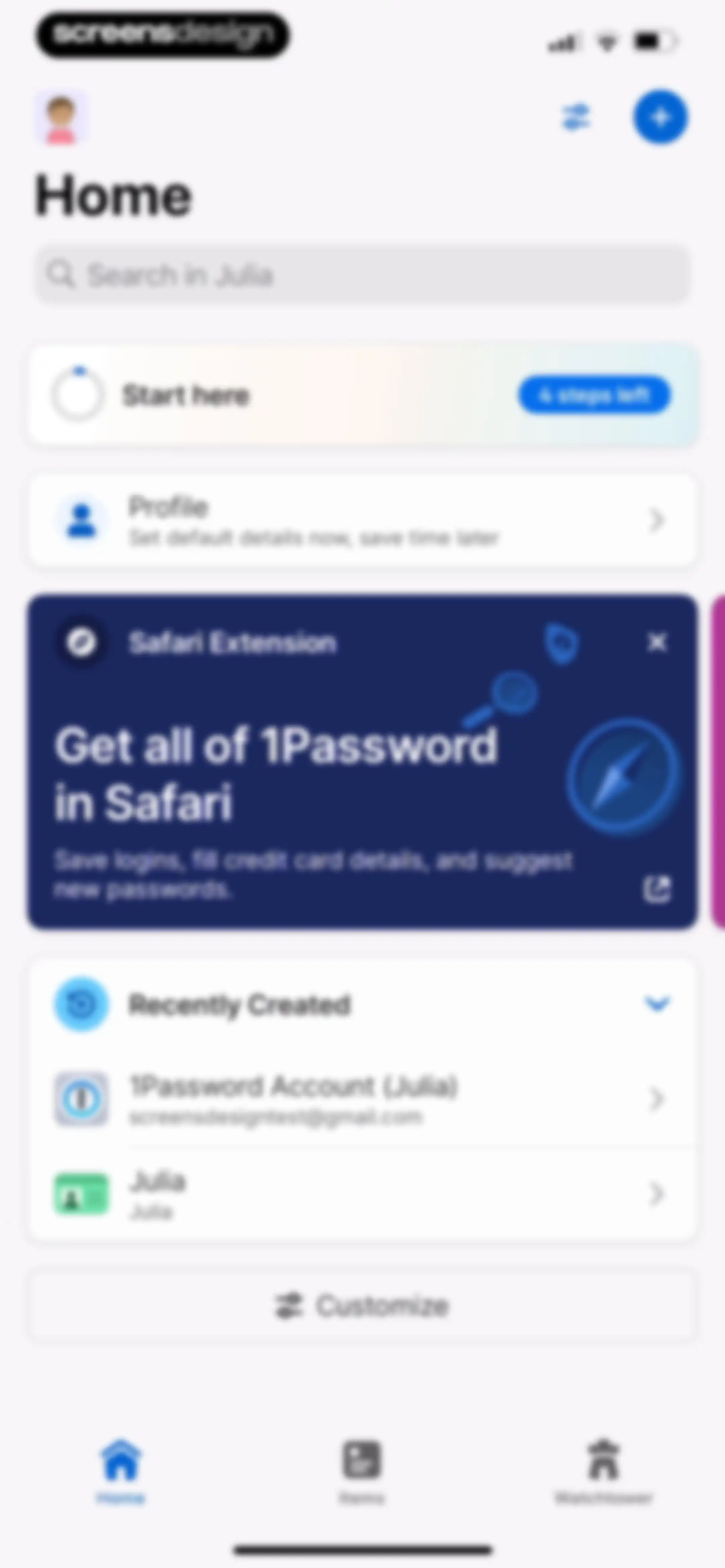 1Password: Password Manager screen 32