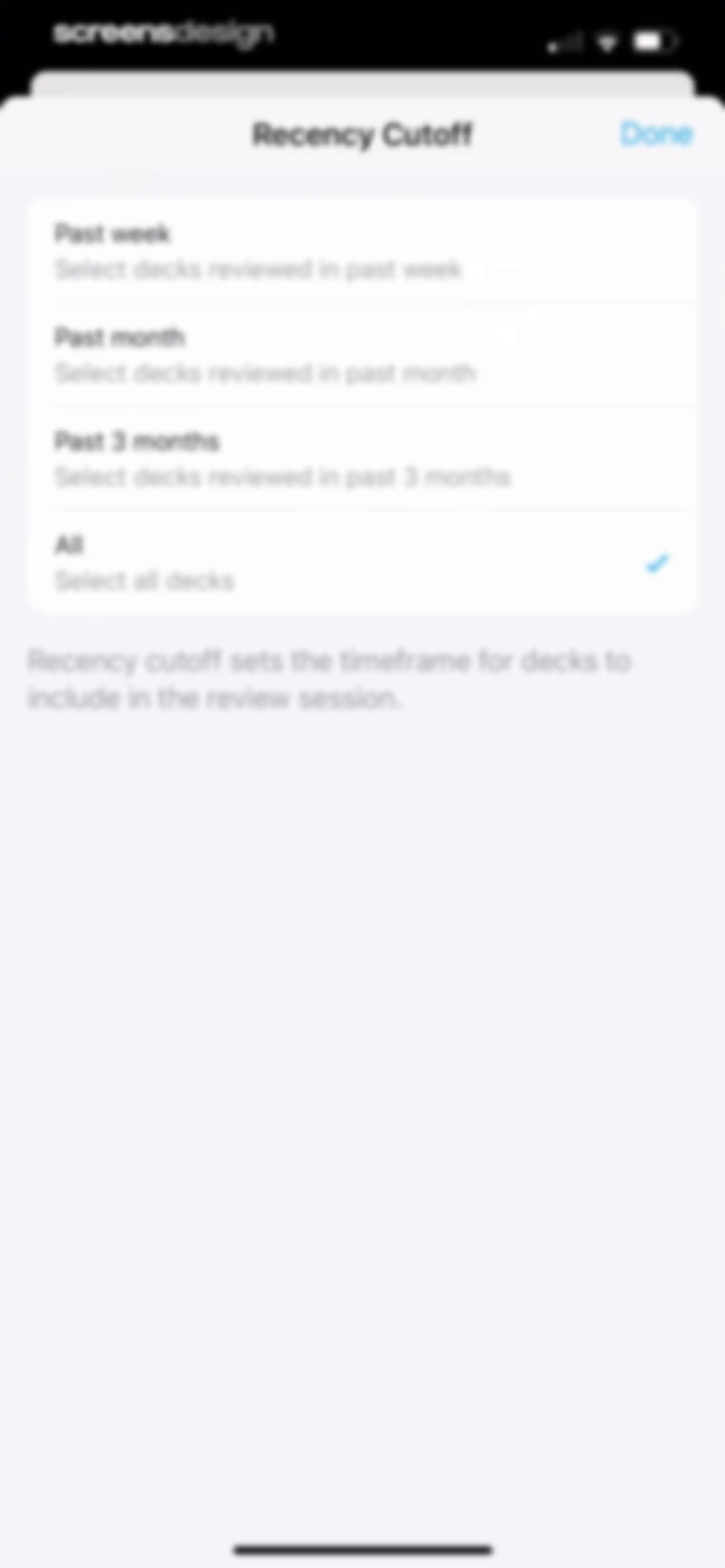 AlgoApp - Flashcards screen 88