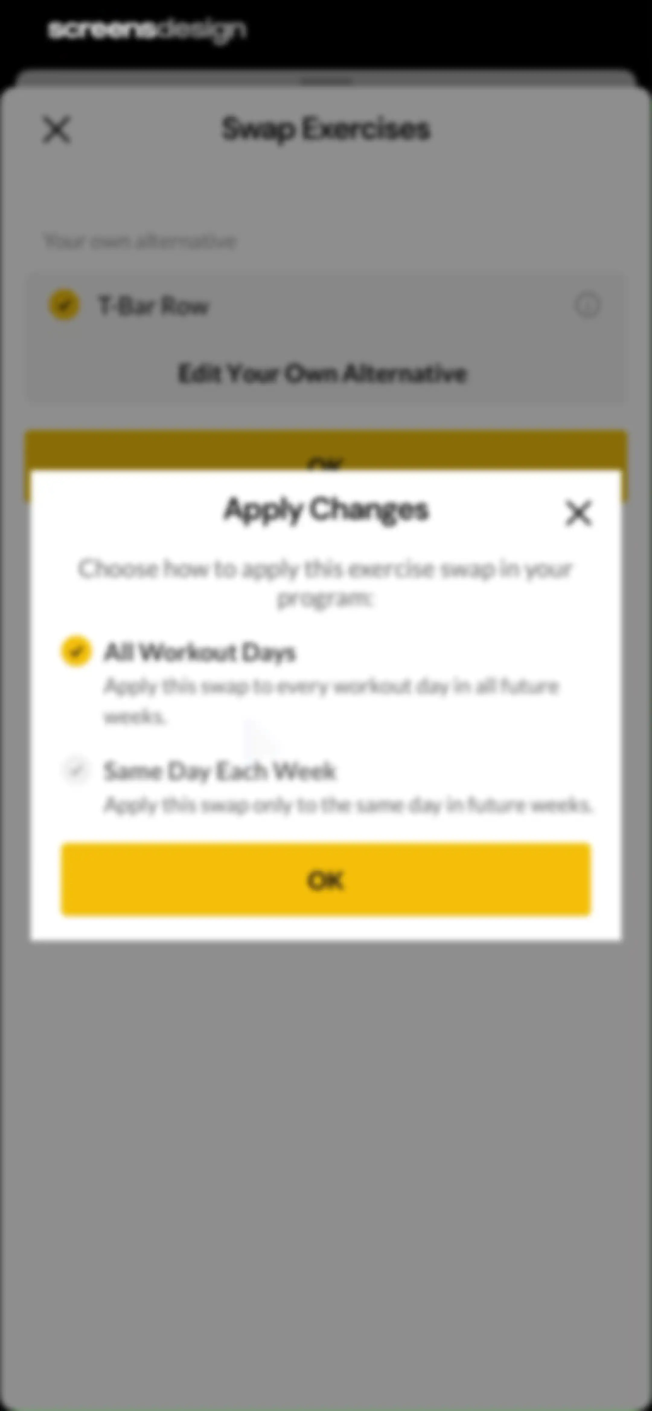 Boostcamp: Workout Programs screen 68