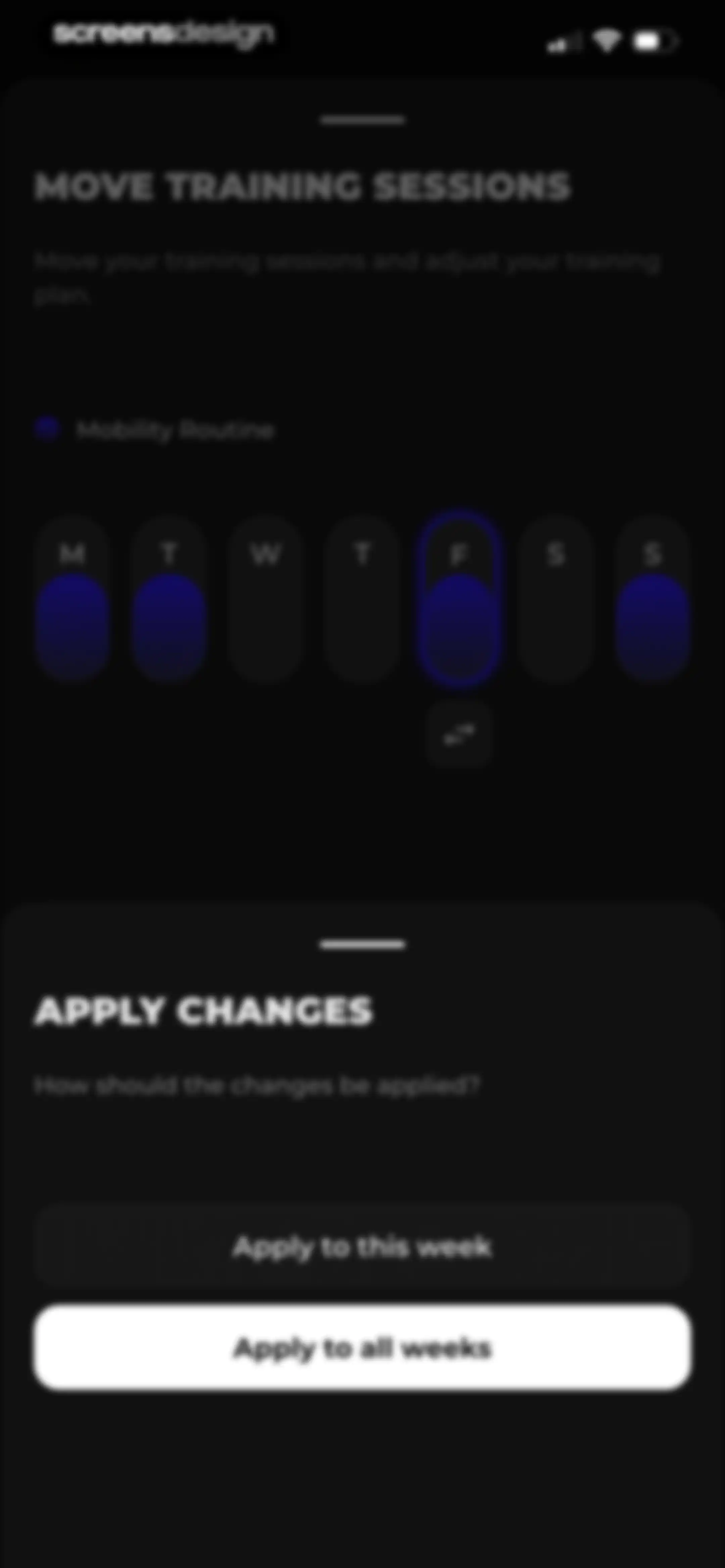MCI - Personal Training AI screen 143