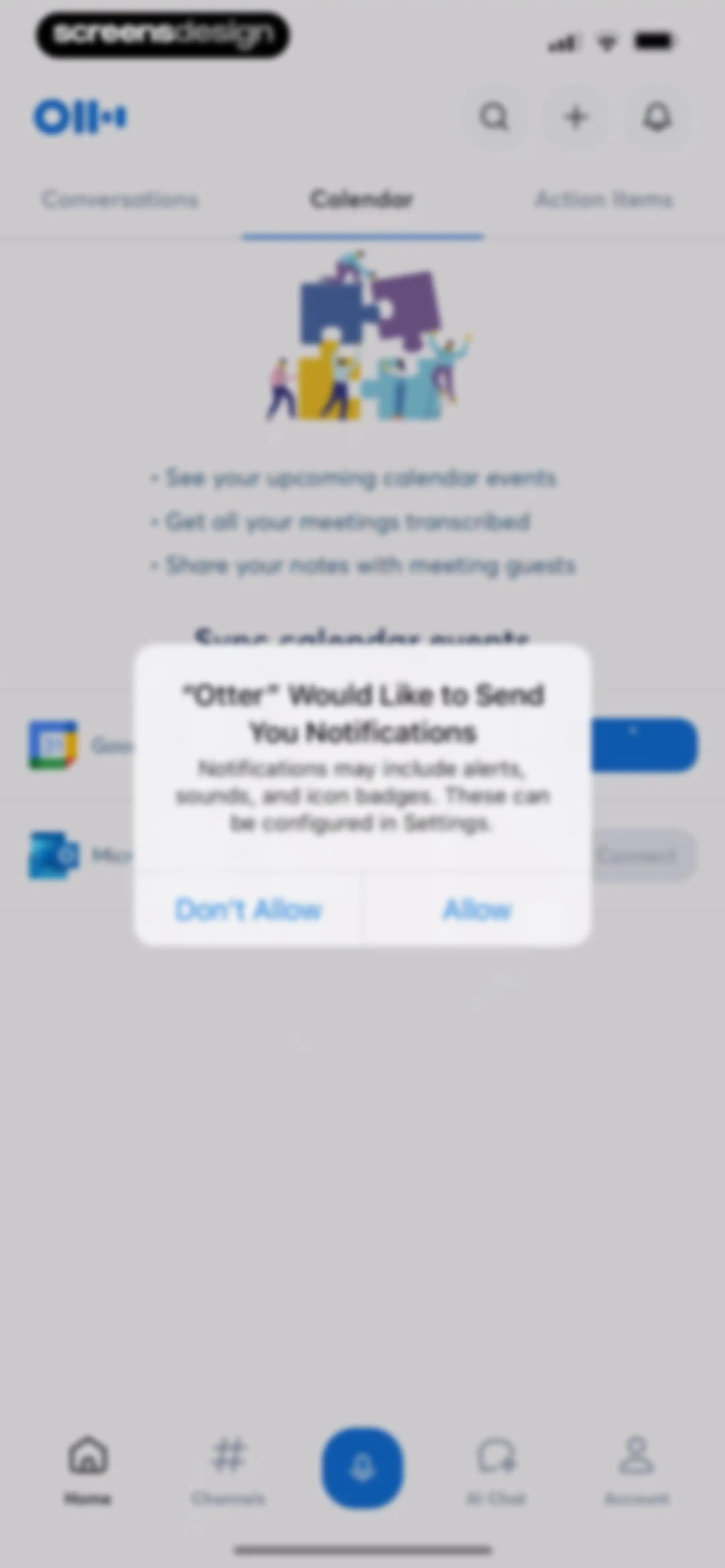Otter Transcribe Voice Notes screen 16