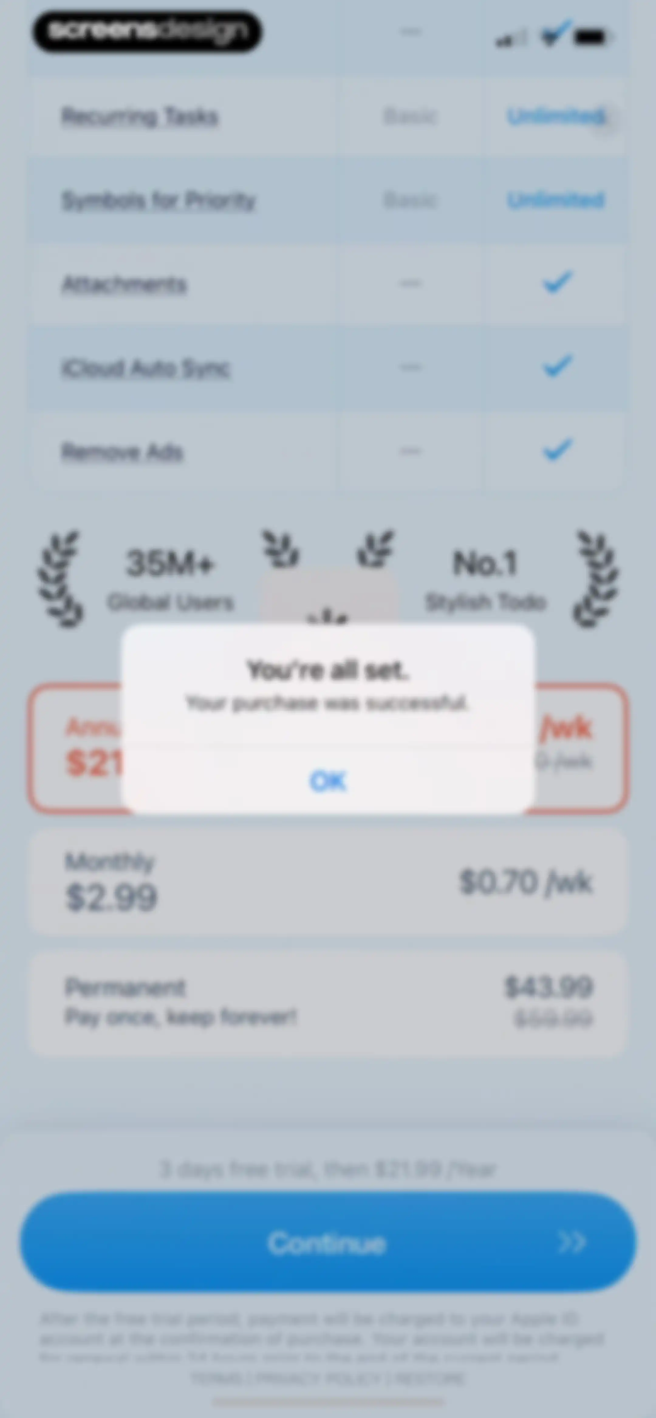Todo List & Reminder - Todoery screen 9