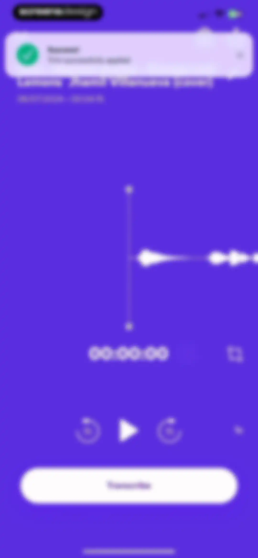 Rev: Record & Transcribe screen 15