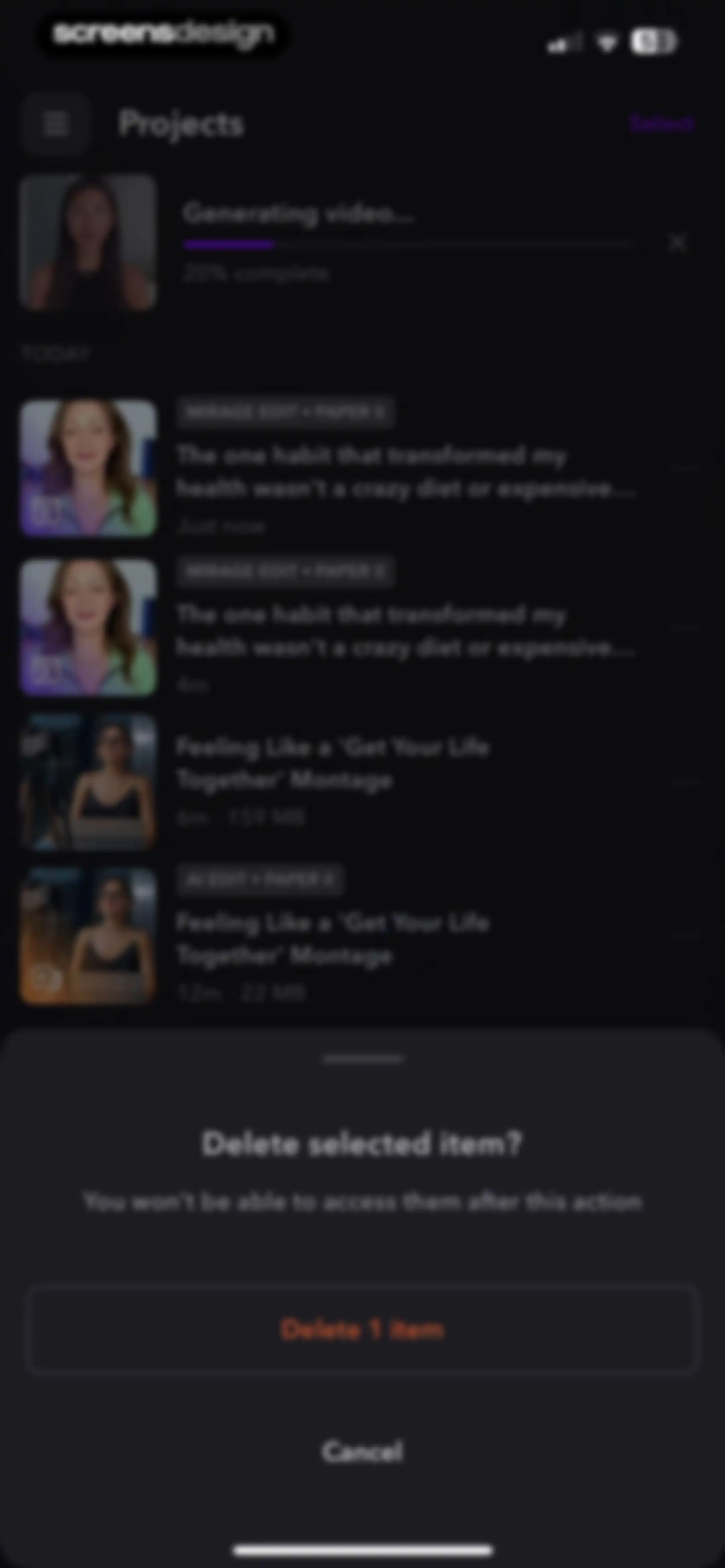 Captions: AI Edits Your Video screen 140