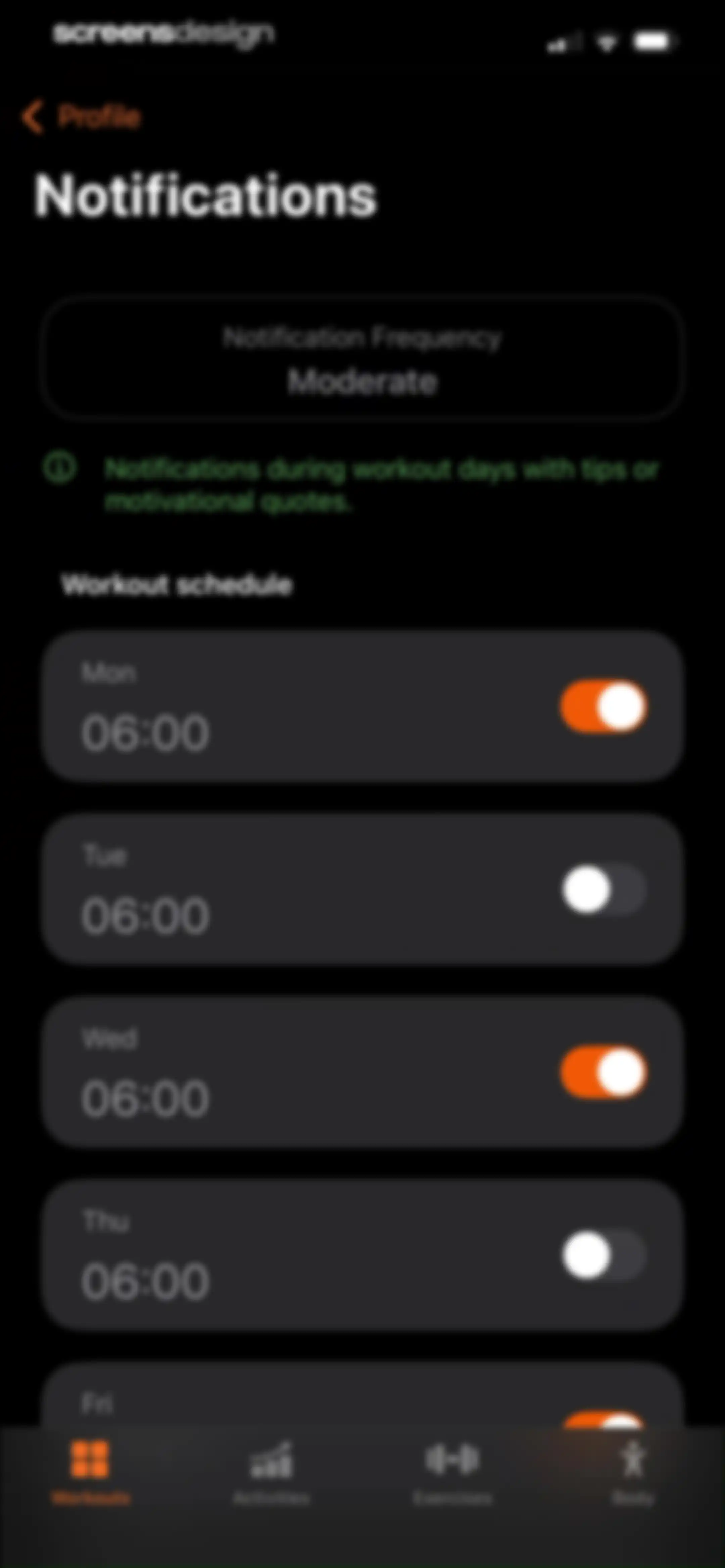 Gym WP - Workout Planner & Log screen 161