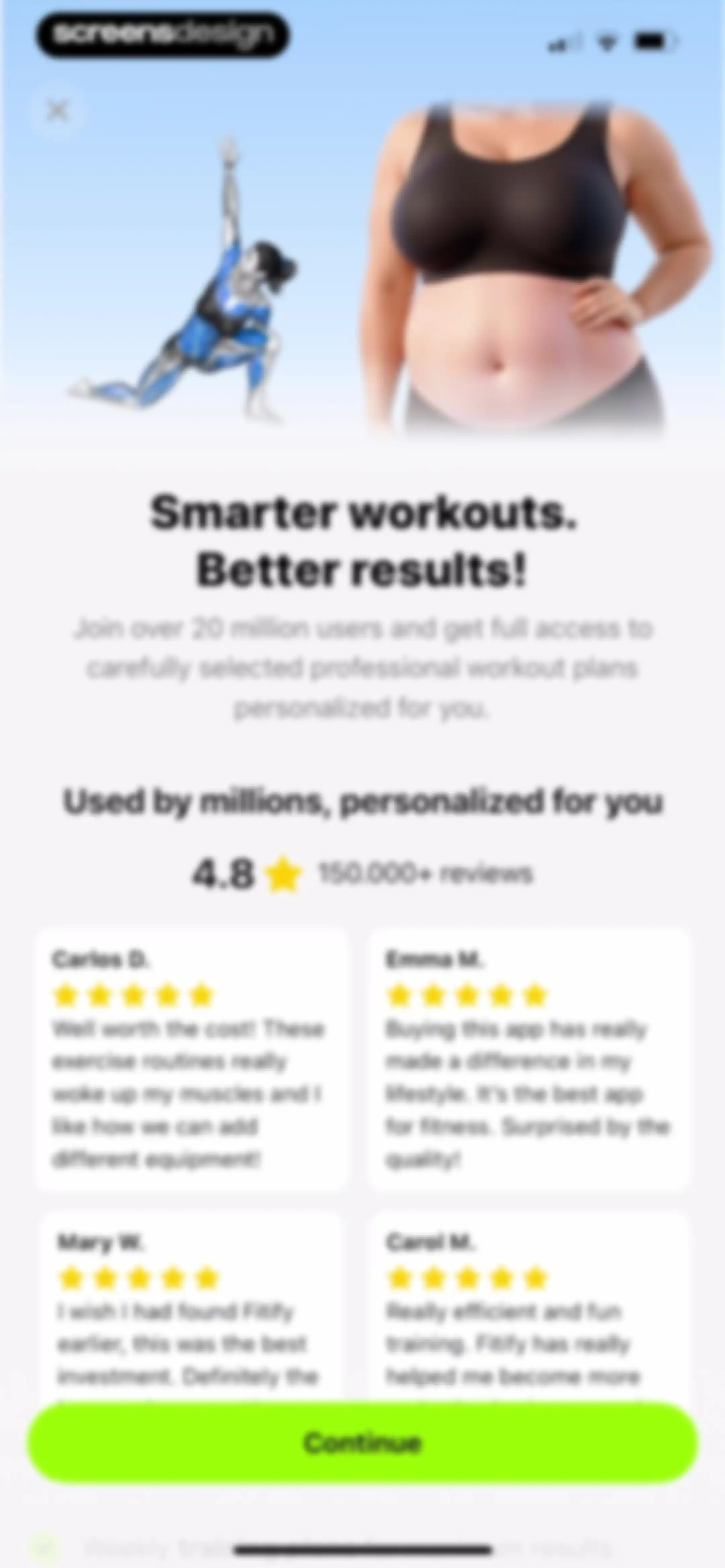 Fitify: Home Workout, AI Coach screen 71